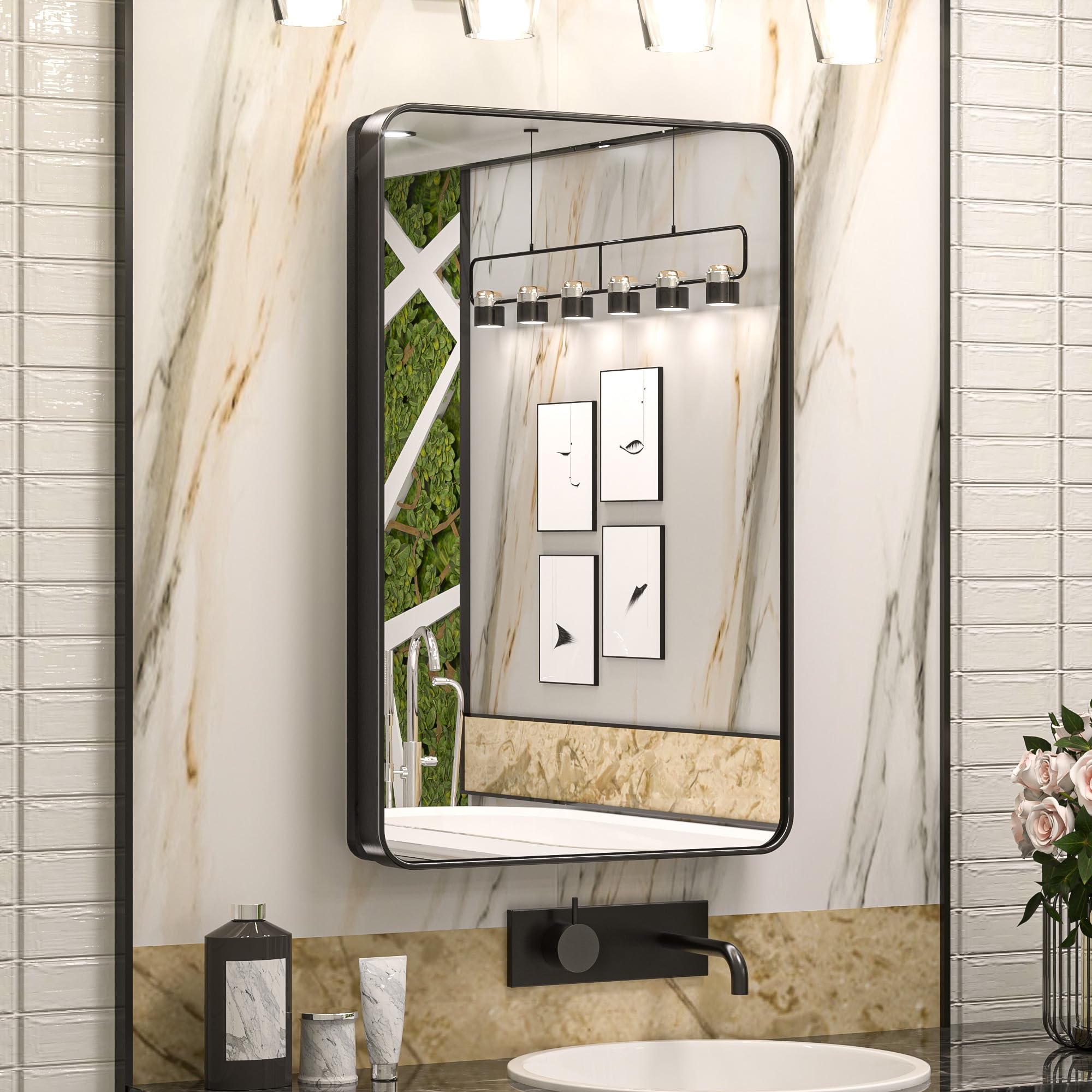 Keonjinn 20x32 Recessed Medicine Cabinet