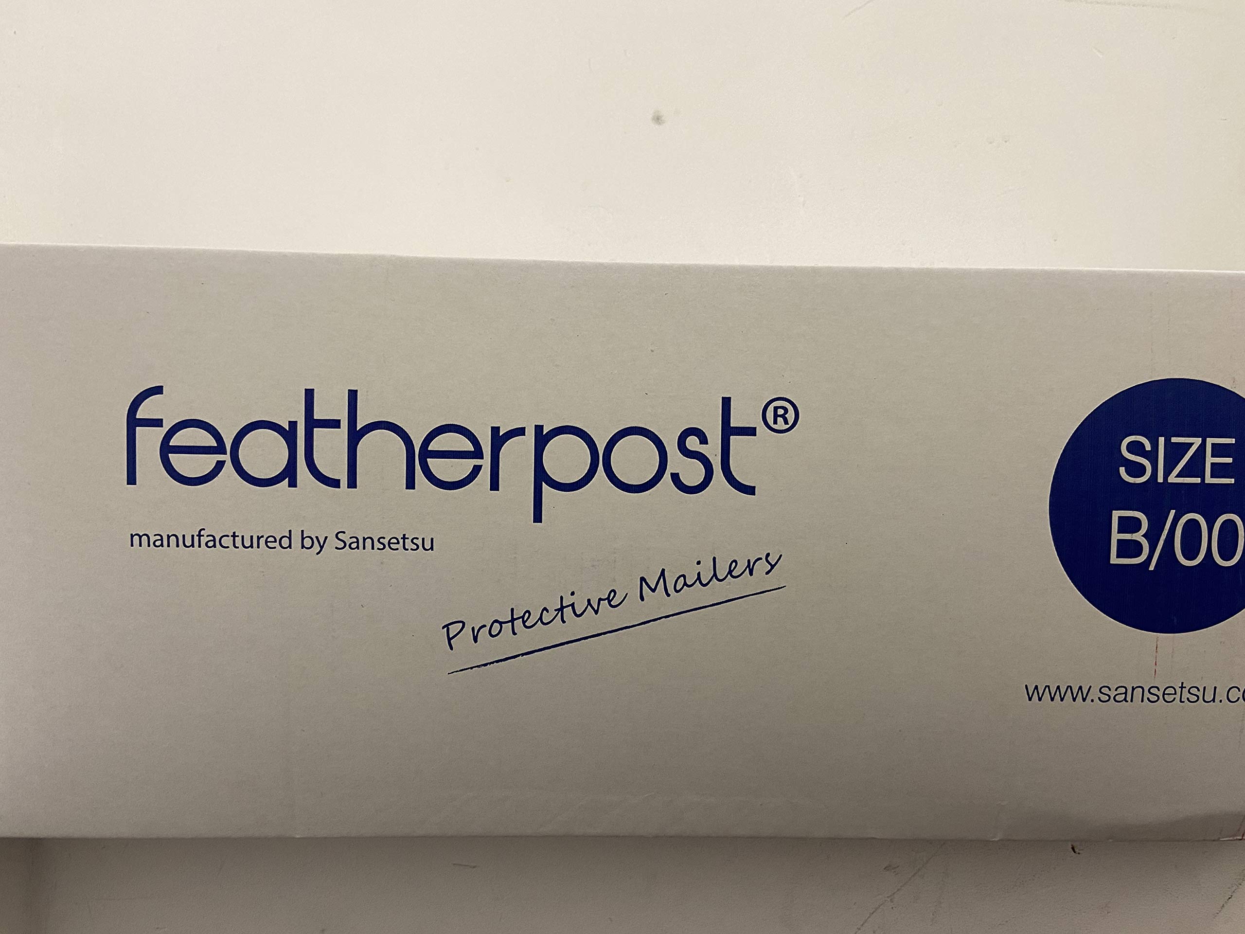 Featherpost Padded Bubble Envelope Mailer White Internal Dimension 120mm x 215mm (Size B/00, 50)