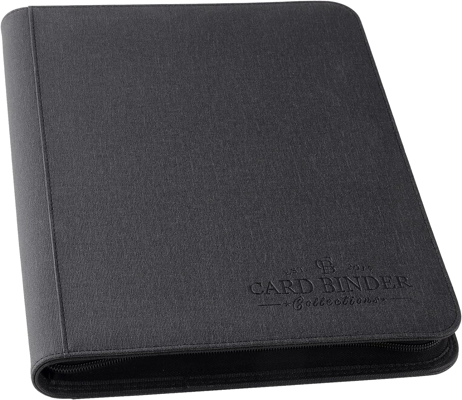 Foalgo 9 Pocket Card Binder Premium Zip Trading Card Binder 540 Double Sided Pocket PU Collection Binder Collector