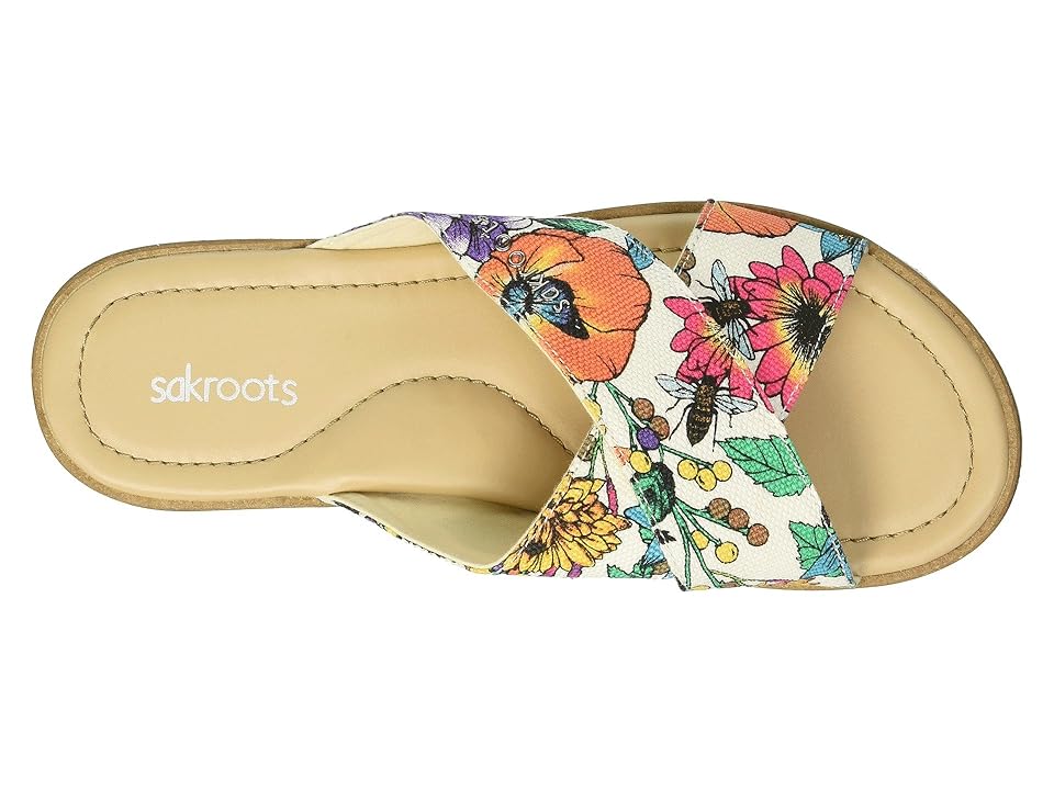 

Sakroots Calypso Flip-Flop (Optic in Bloom) Women's Sandals, Multi