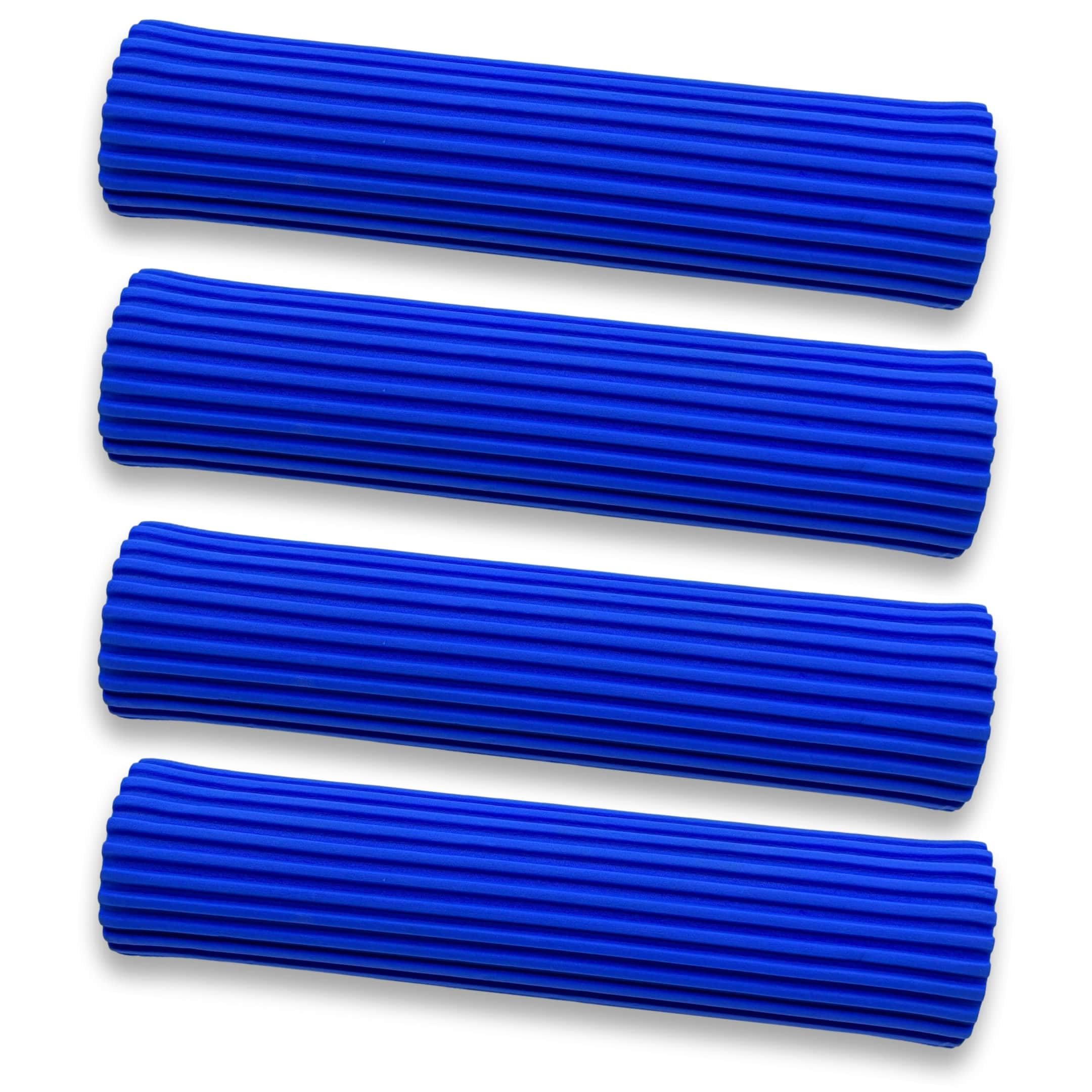 Cleanaid Blue Onetouch Go! Mop, Floor Mop, Wring Mop With Wring Function - Extra Absorbent - With Pva Sponge And Segment Handle Made Of Stainless Steel (4 X Replacement Sponges)
