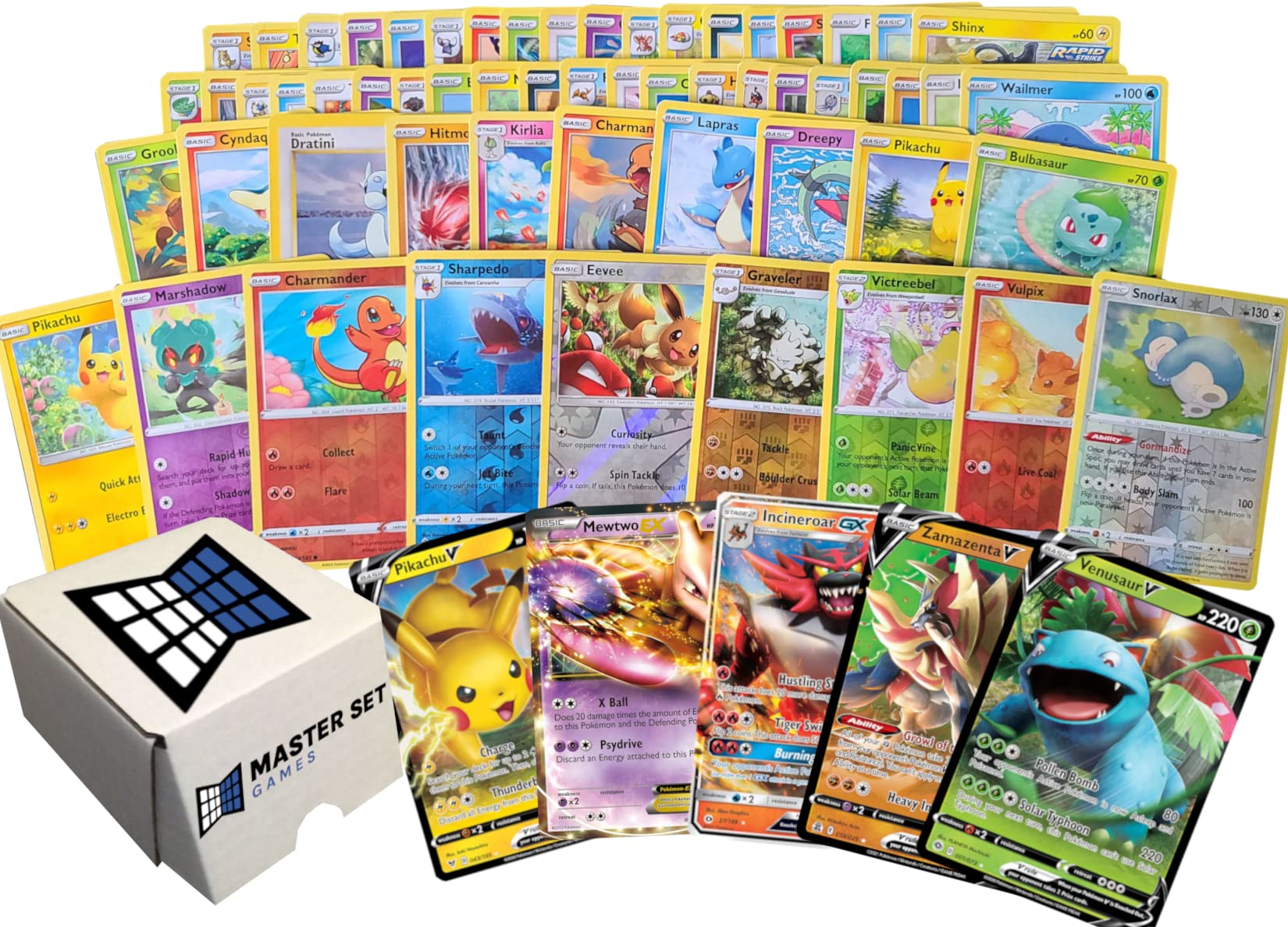 Buy Ultra Rare Pokemon Bundle 50 Cards + 2 Holo Cards, 1 Random Ultra