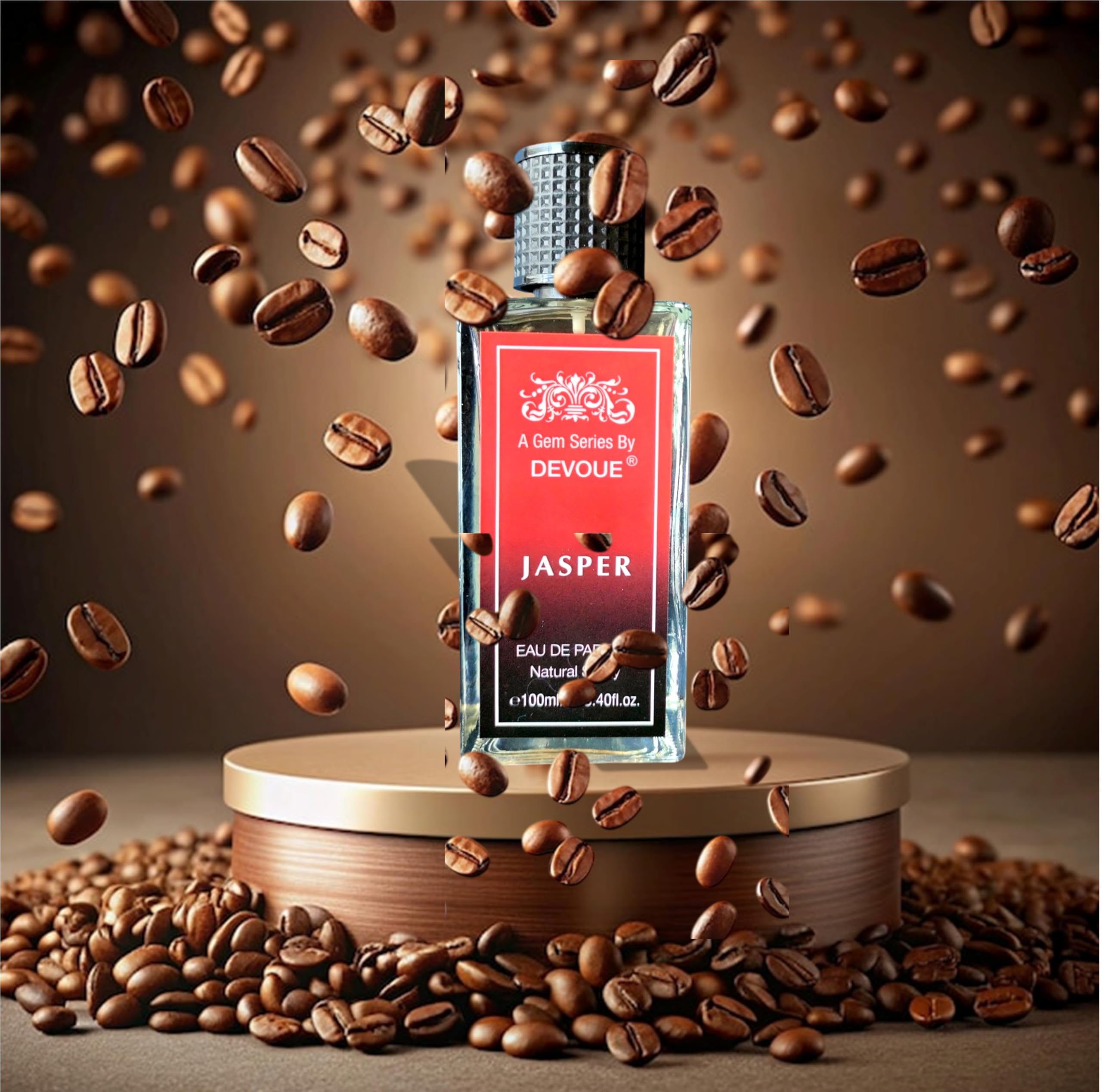 Devoue Jasper Eau De Perfume pour Femme | For Women | For Her (Sweet Note with Coffee Touch) 100ML-image-43