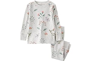 Carter's Baby and Toddler 2-Piece Cozy Floral Pajamas