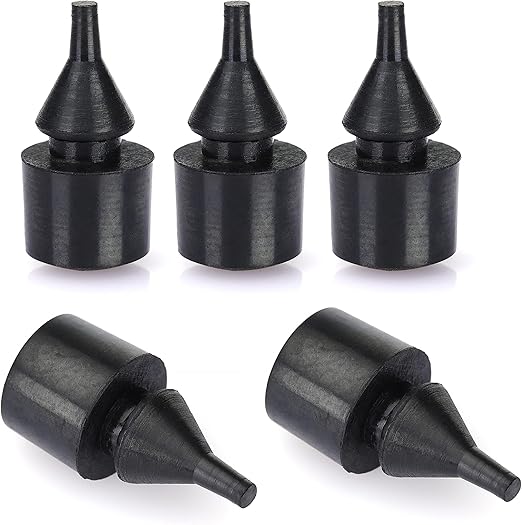 Fuel Filler Door Rubber Stop Bumper for Chevrolet Silverado Colorado Suburban Tahoe S10 for Sierra Yukon XL 1500 2500 3500 HD for Escalade Replace 15283098 15711102 15768697, 5PCS