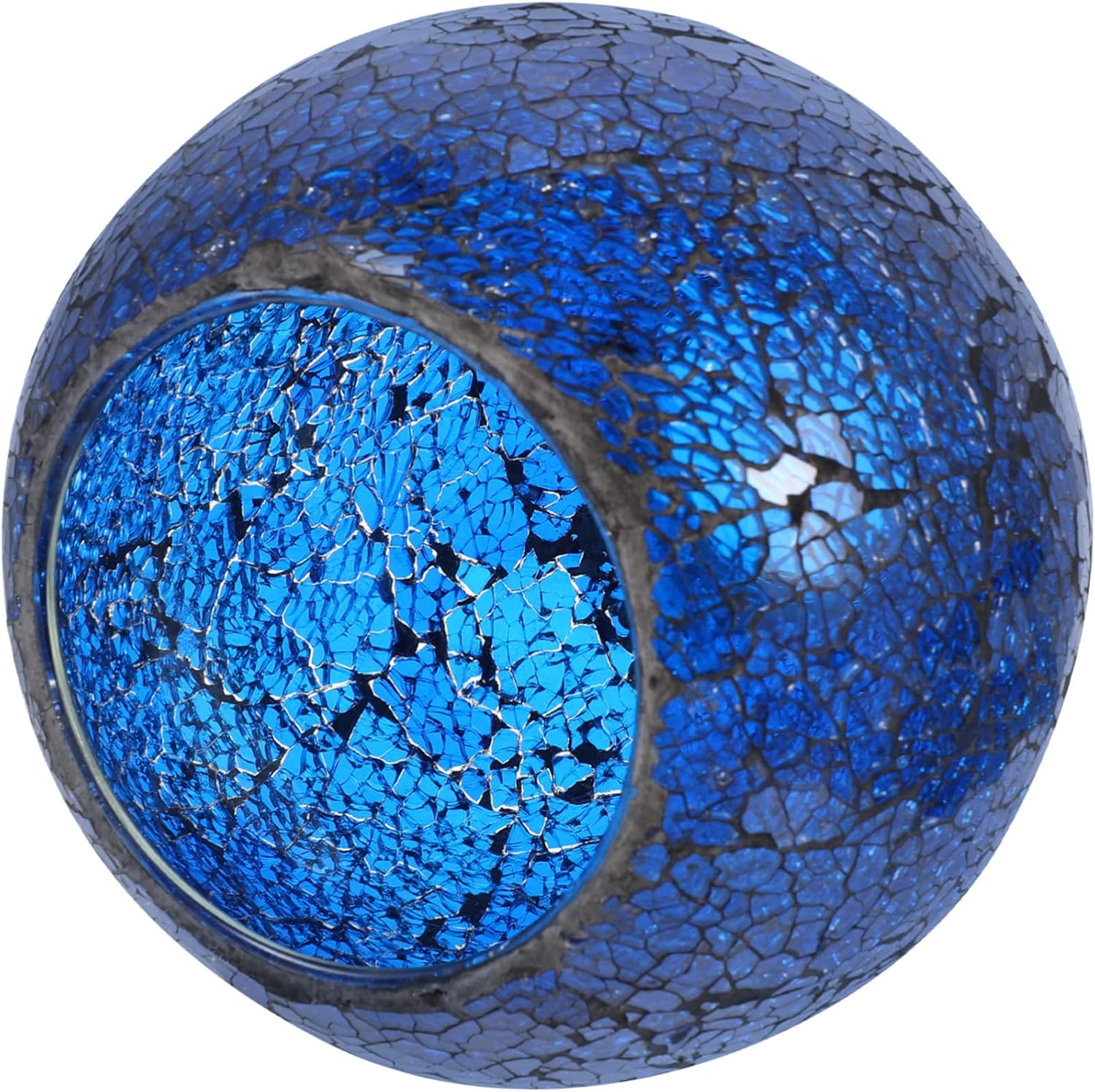 2pcs Stained Glass Lampshade Glass Chandeliers Glass Light Shade Stained Glass Shade Porch -blue Glass