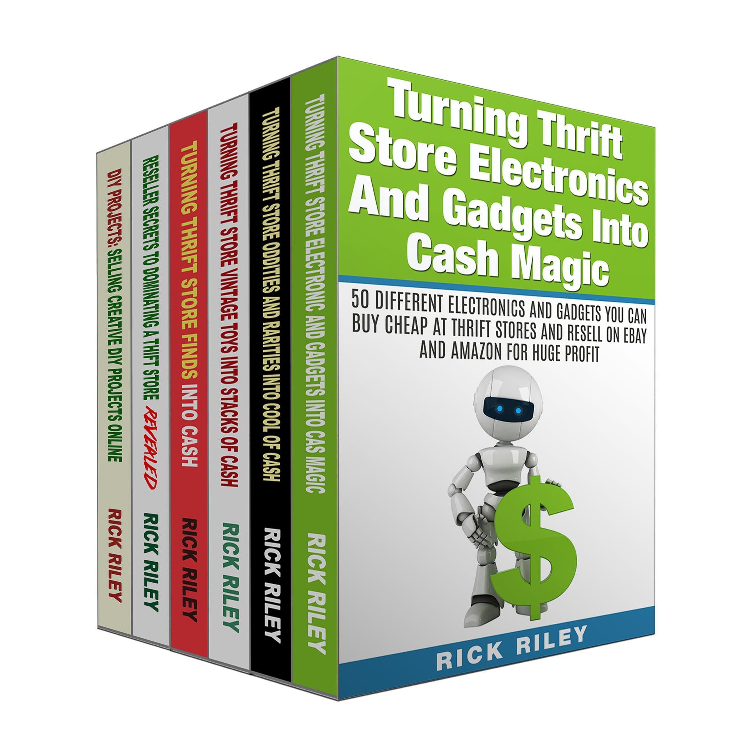 Turning Thrift Store Finds Into Cash Box Set (6 in 1)