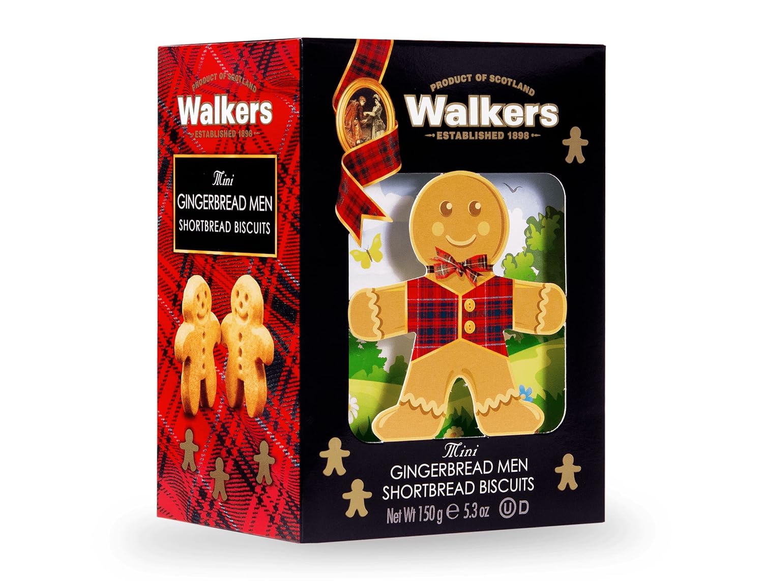WALKERS Gingerbread 3D Mini Biscuits, 150g in Nepal at NPR 6810, Rating 5