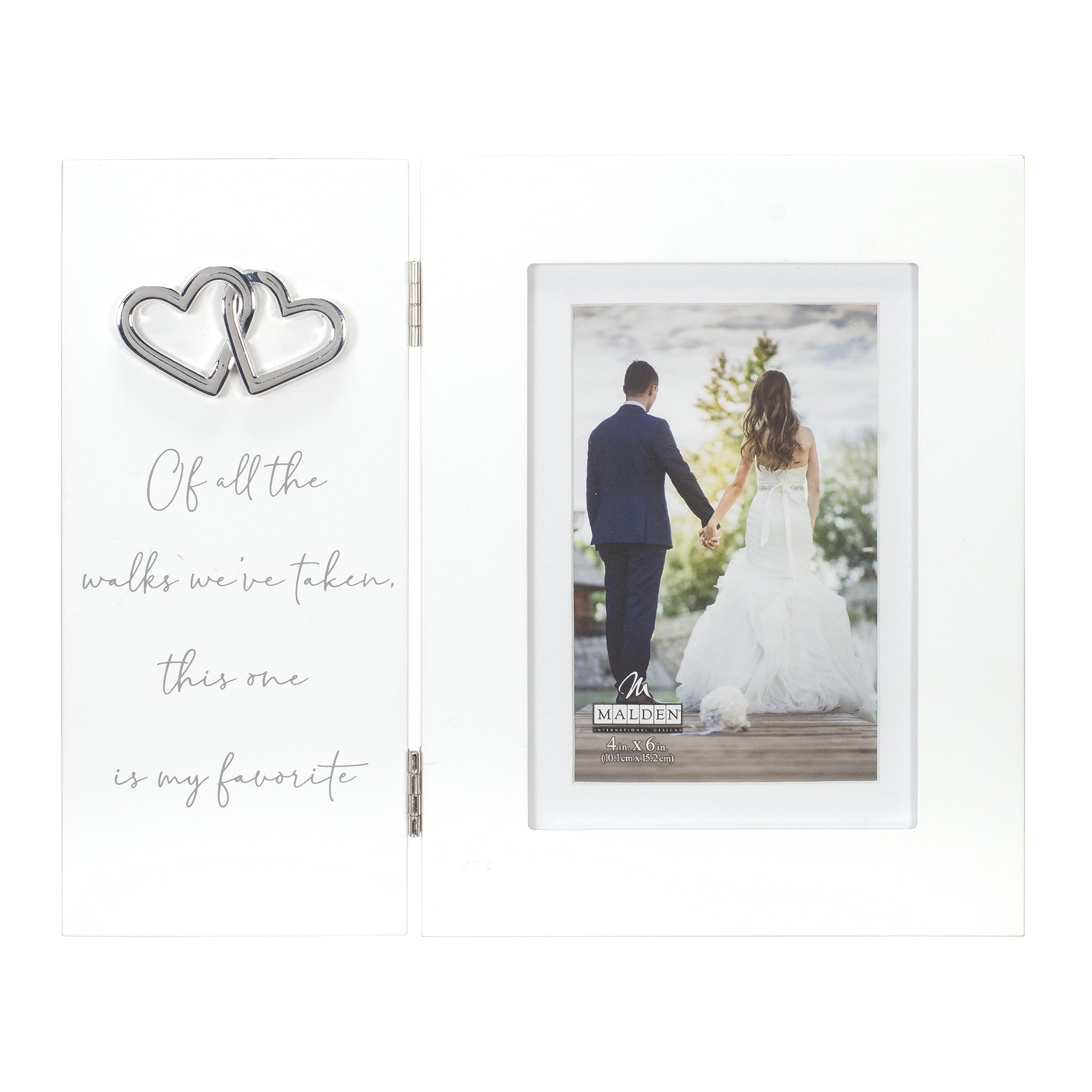 Porte-cartes De Table Mariage Malden International - Cadres Argentés - Lot De 20