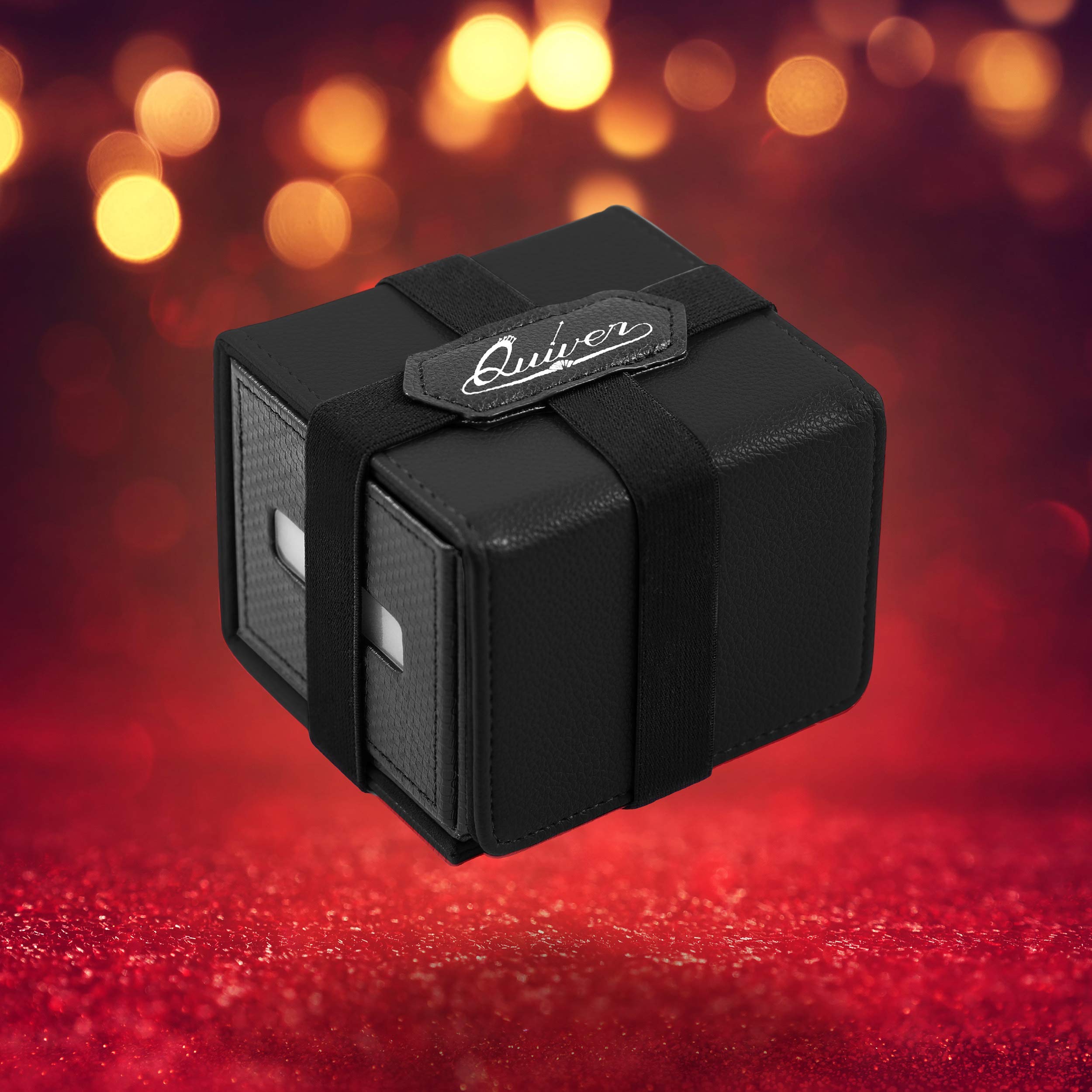 Buy Quiver Time Black Citadel Deck Block Card Storage Box, Stores and