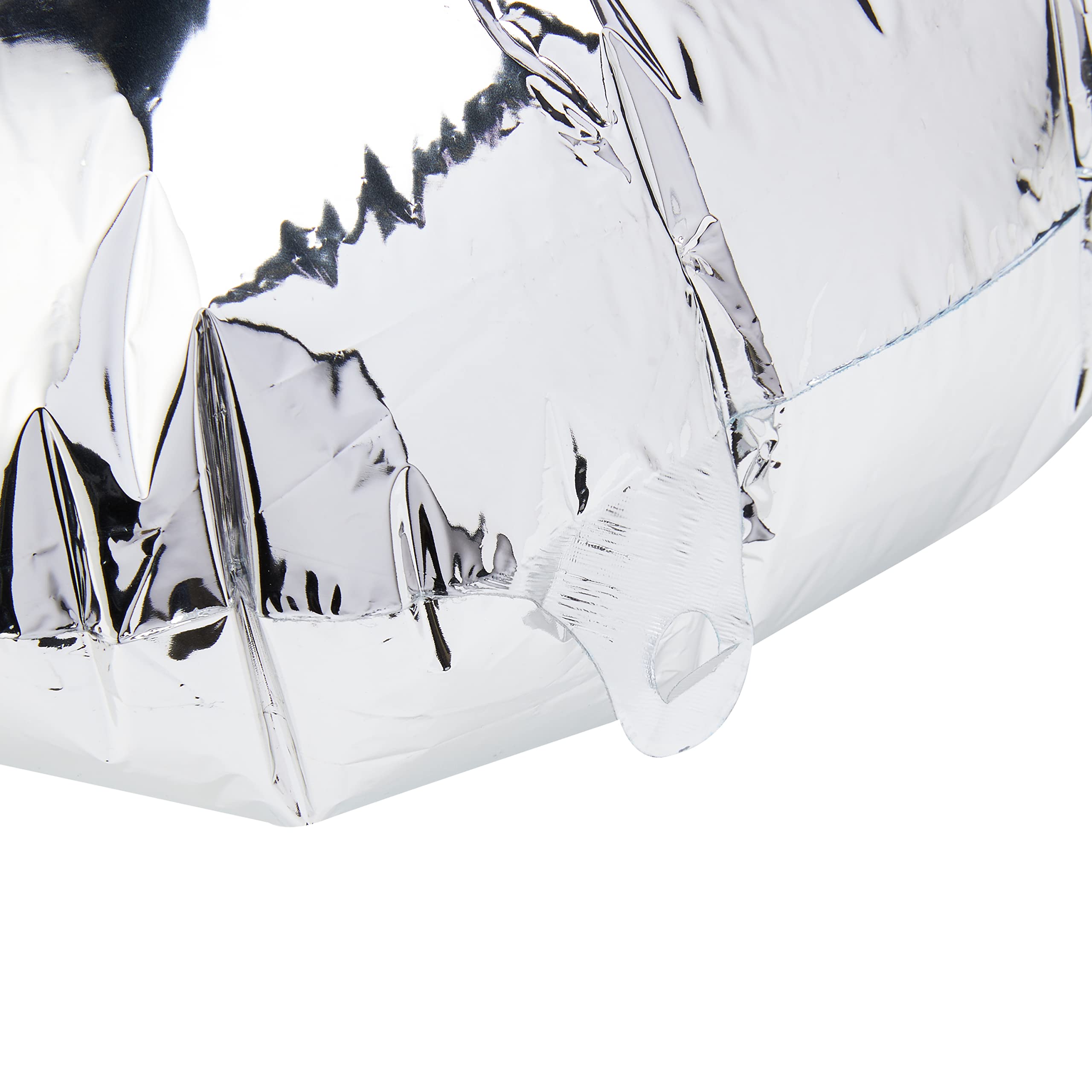 Anagram Pallone Foil Supershape 34 - 86 cm Numero Zero Argento