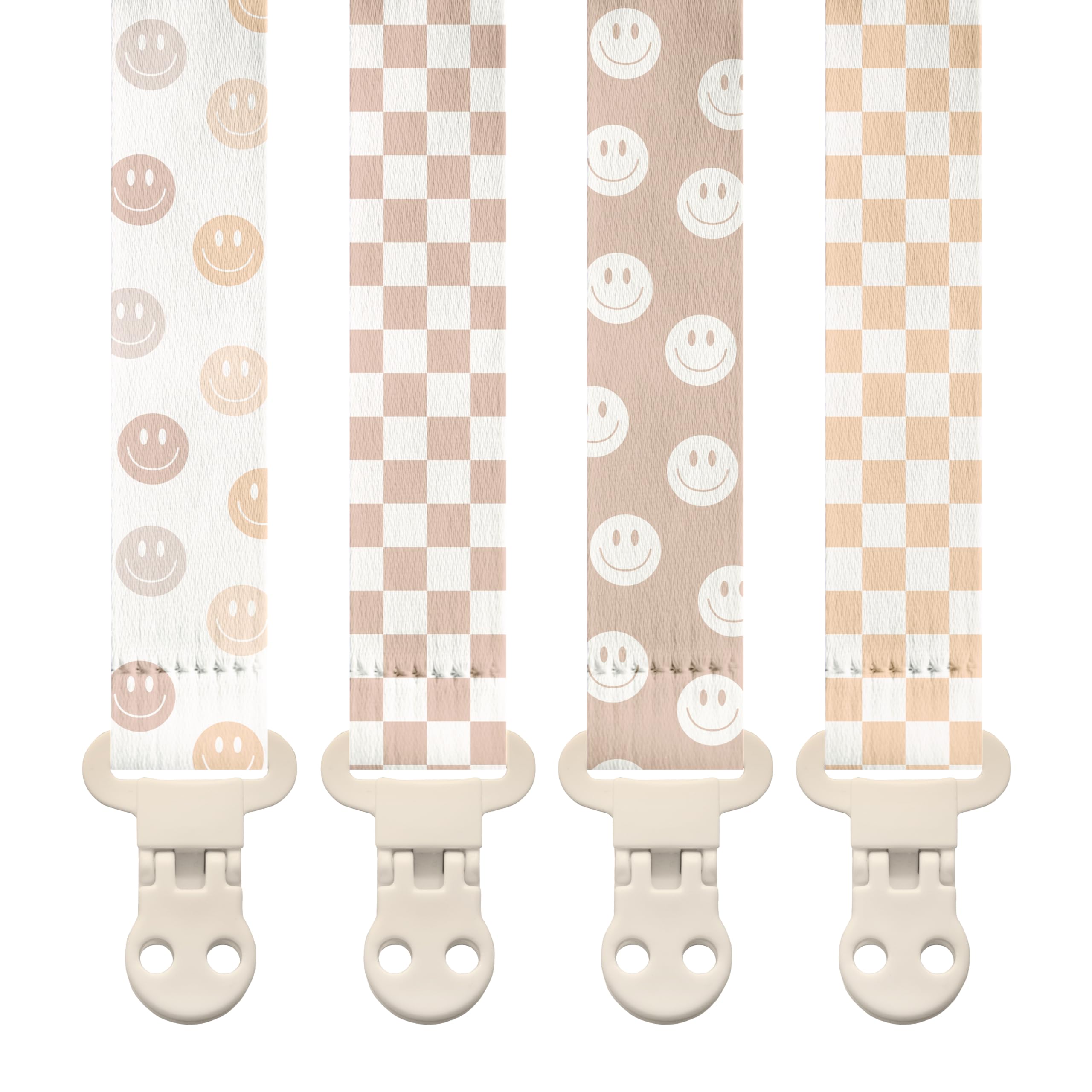 Stadela Pacifier Clips 4-Pack