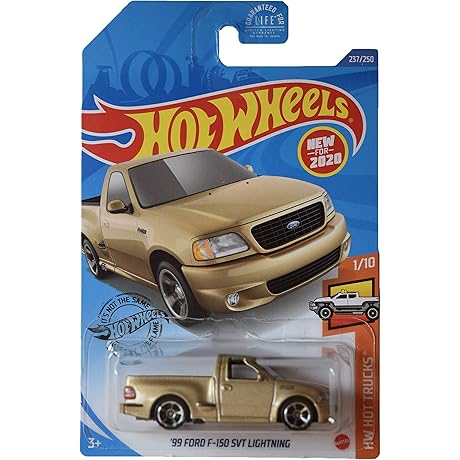 Hot Wheels Aaron Wheelz Wheelie Chair 99 Ford F 150 SVT Lightning