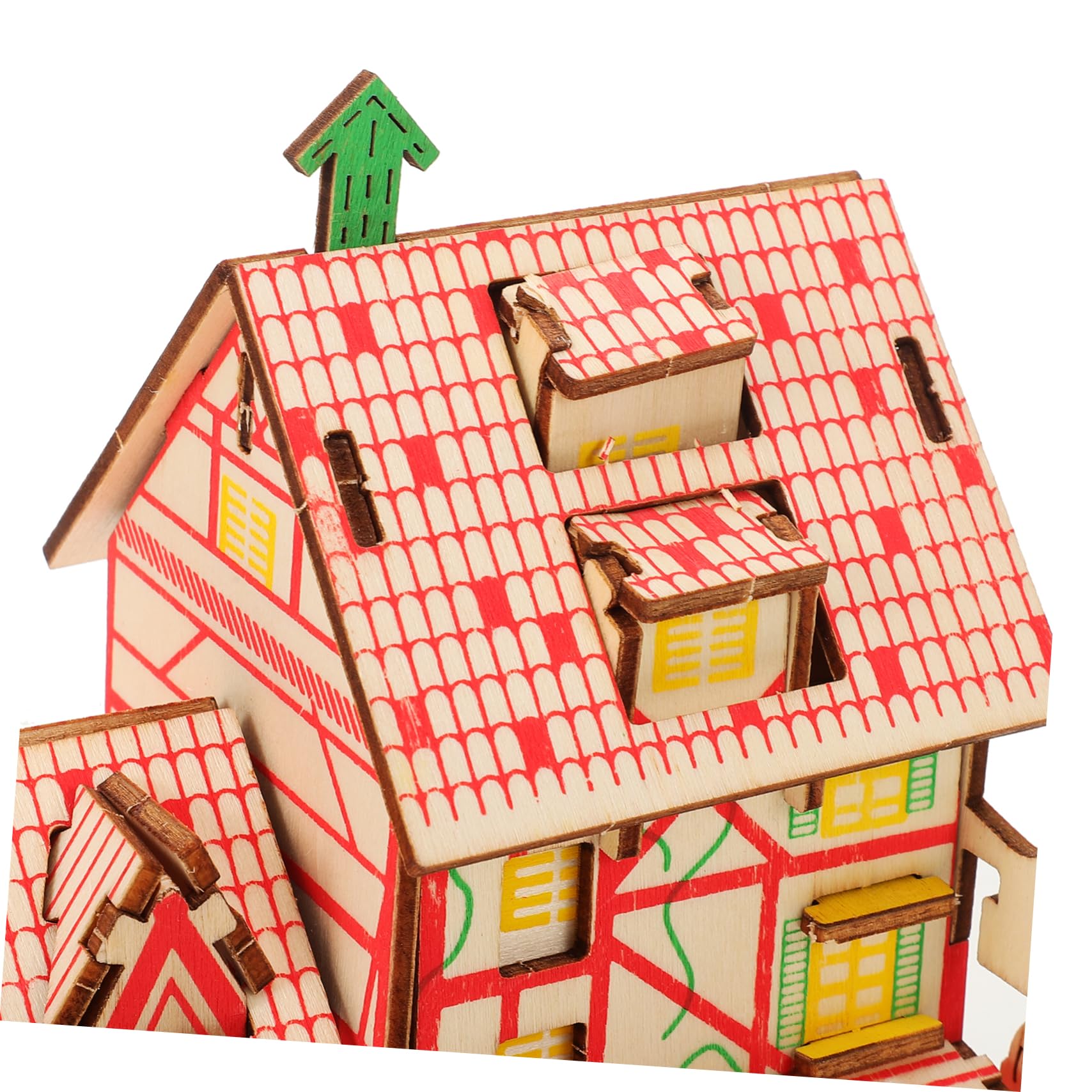 Amazon.co.jp: HOOTNEE 1 セット ジグソーパズル パーティー 家の模型  