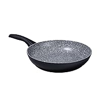 Aeternum, Black Pearl, Padella Antiaderente, Adatta a Induzione, Diametro 24 cm, Alluminio, Nera