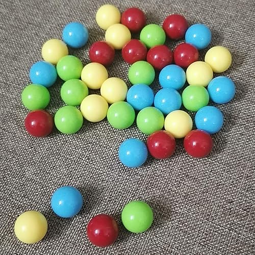 Miniatura 6 de Hotusi - Juego de 48 bolas de repuesto para canicas compatibles con hambrientos hipopótamos