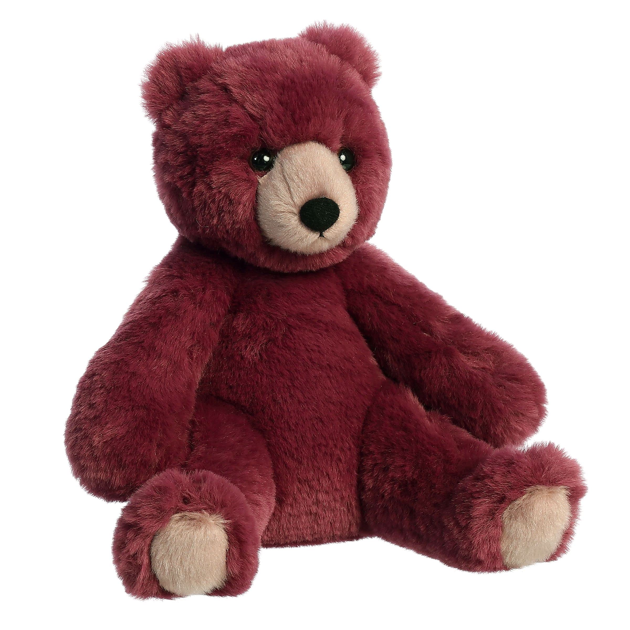 Aurora - Bear - 11" Humphrey Bear - Burgundy - Image 2