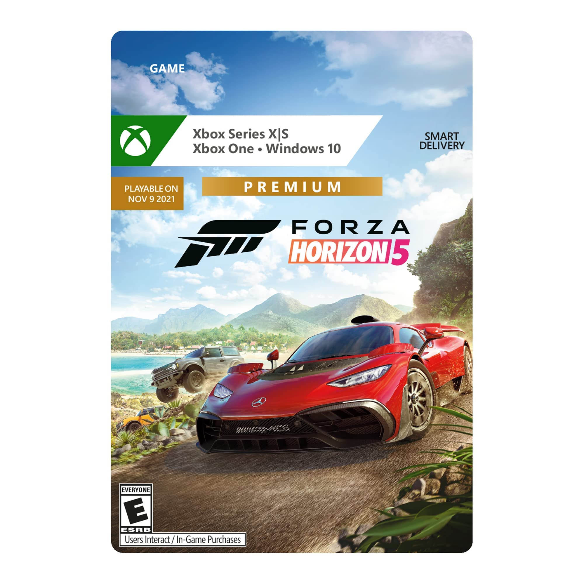 Forza Horizon 5 Premium Code Xbox & PC pour simulation de course mexicaine