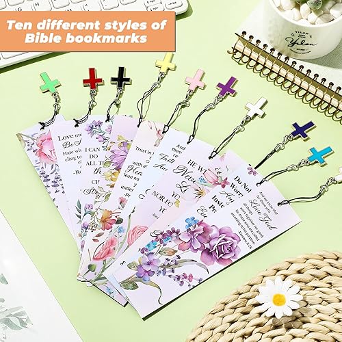 Miniatura 3 de 30 marcadores cristianos para la madre versículos de la Biblia, marcador inspirador de las Escrituras inspirador de las Escrituras positivas con