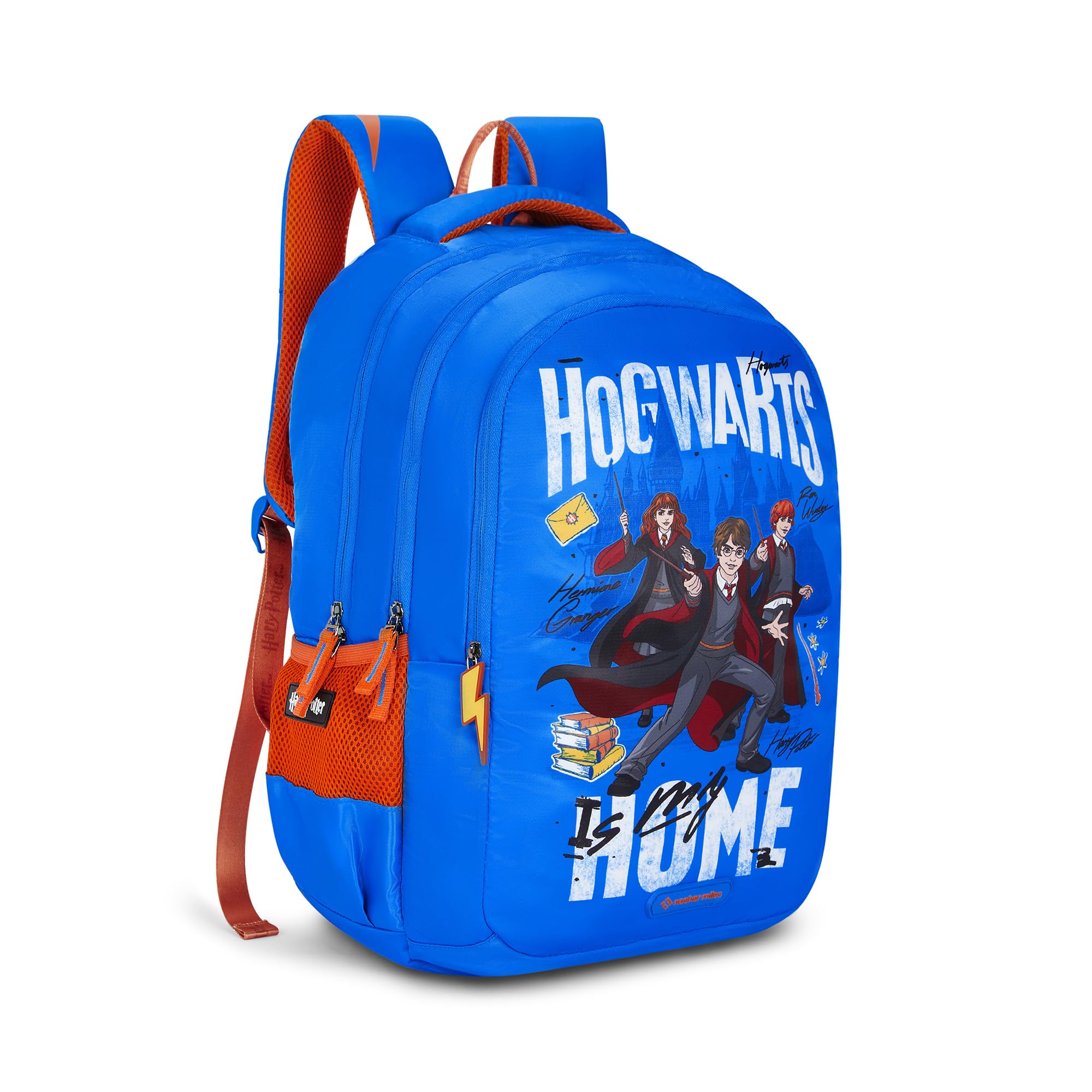 Nasher Miles x Harry Potter Backpack | Polyester Laptop Backpack 35L | Ideal for School, College, Office & Travel | Men, Women, Boys, Girls-picture-11