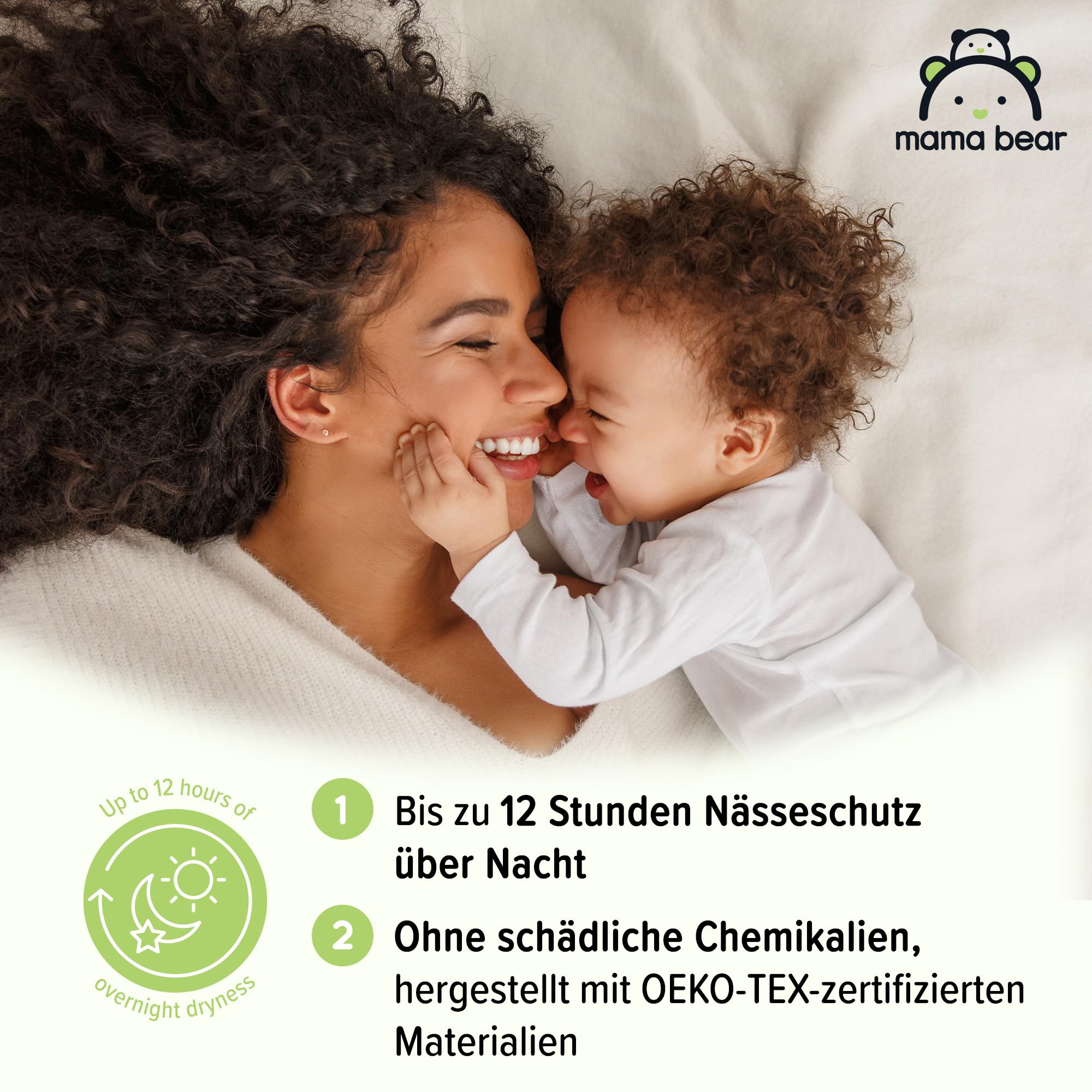 Amazon-Marke: Mama Bear Disney Ultra Dry Windeln Größe 4 (8-14 kg) - MONATSBOX, Weiß, 168 Stück (2 Packungen mit 84)