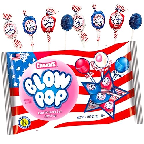 Charms Blow Pop, Limited Edition Way2Sour Lollipops, 10.4 oz Bag
