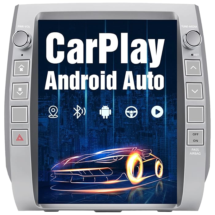 Buy AWESAFE Car Radio for Toyota Tundra 20142020 12.1 Inch Tesla Style