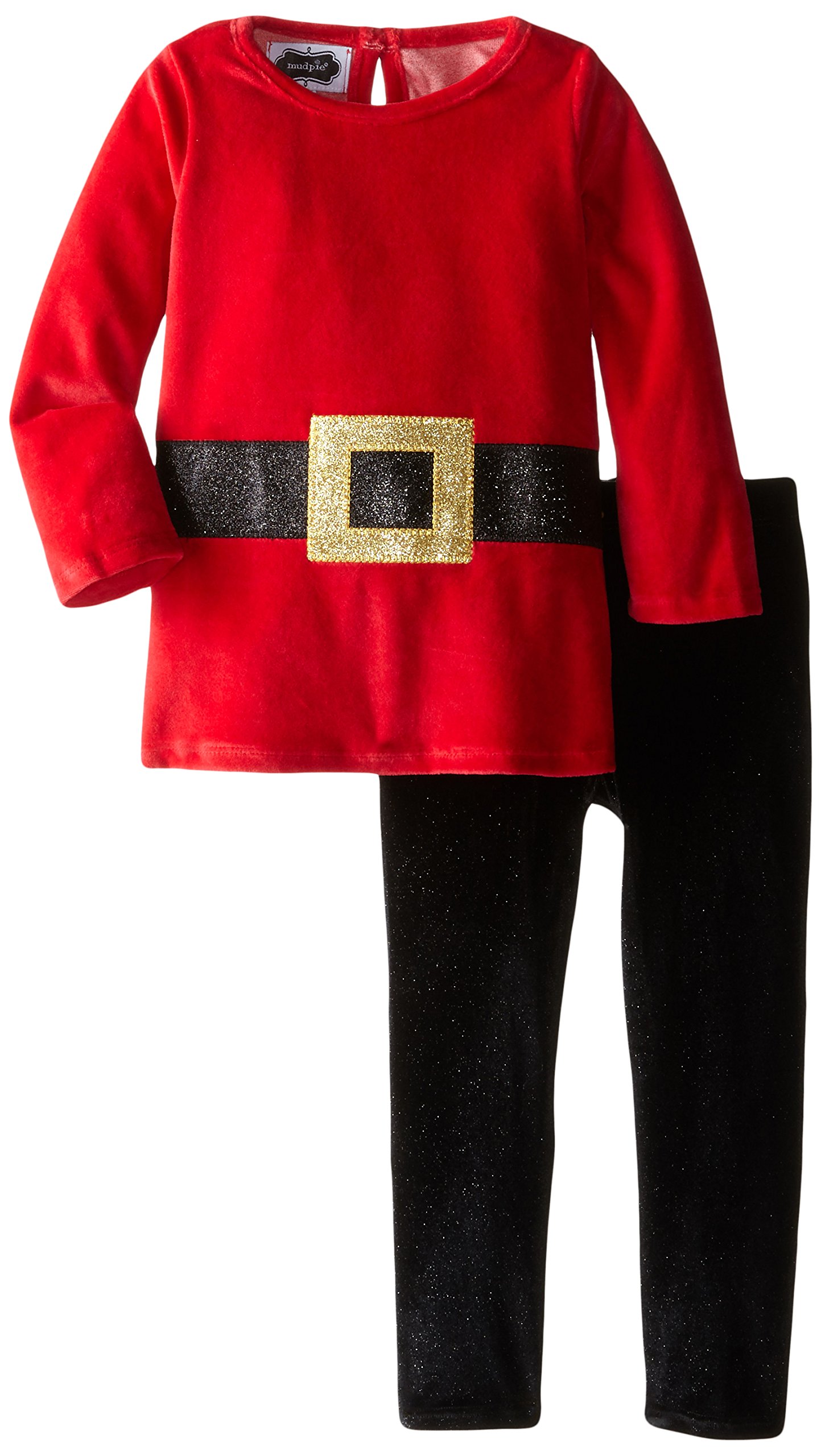 Mud Pie Baby Girl Holiday Two Piece Playwear Set