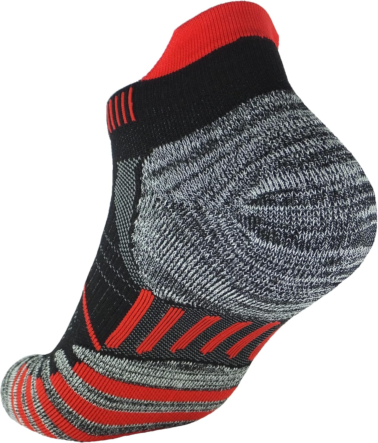 Men's and Women's Anti Blister Odor Control Cushioned Ankle Low Cut/Quarter Crew Athletic Running and Cycling Socks - Image 6