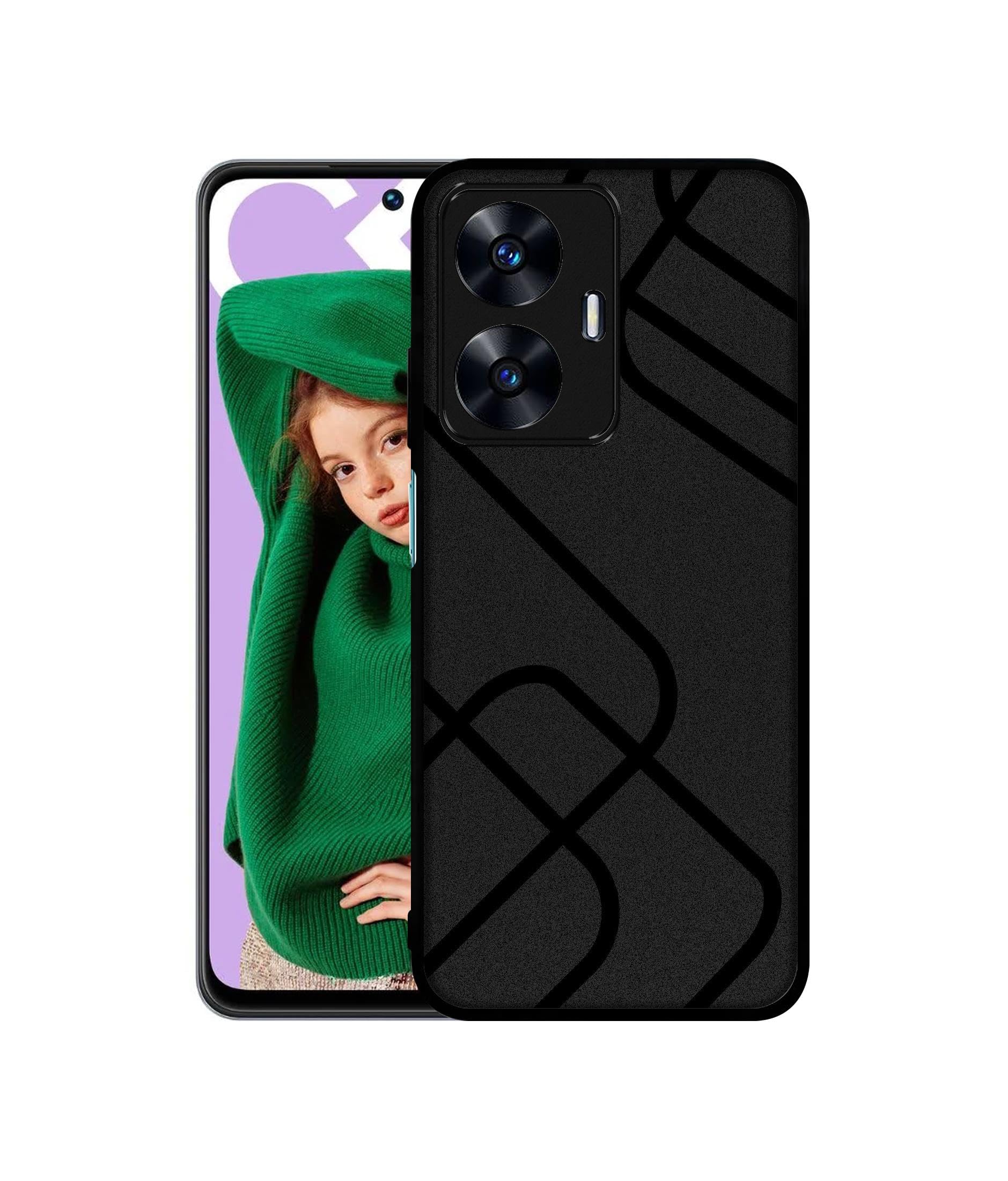 Casotec Zig-Zag Black Line Design Premium 2D Printed Metal Back Case Cover for Realme C55 4G / Narzo N55 4G (B0CSBNMH7C) Amazon Price History, Amazon Price Tracker