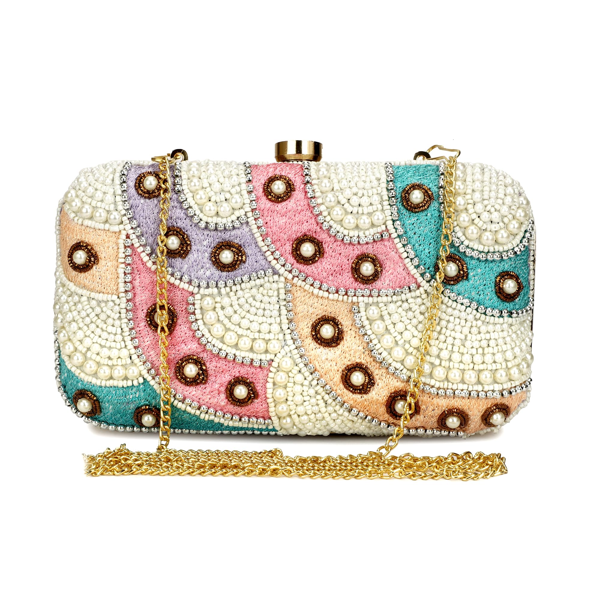 fashion overseas women stylish Beaded CLUTCH bag-picture-15
