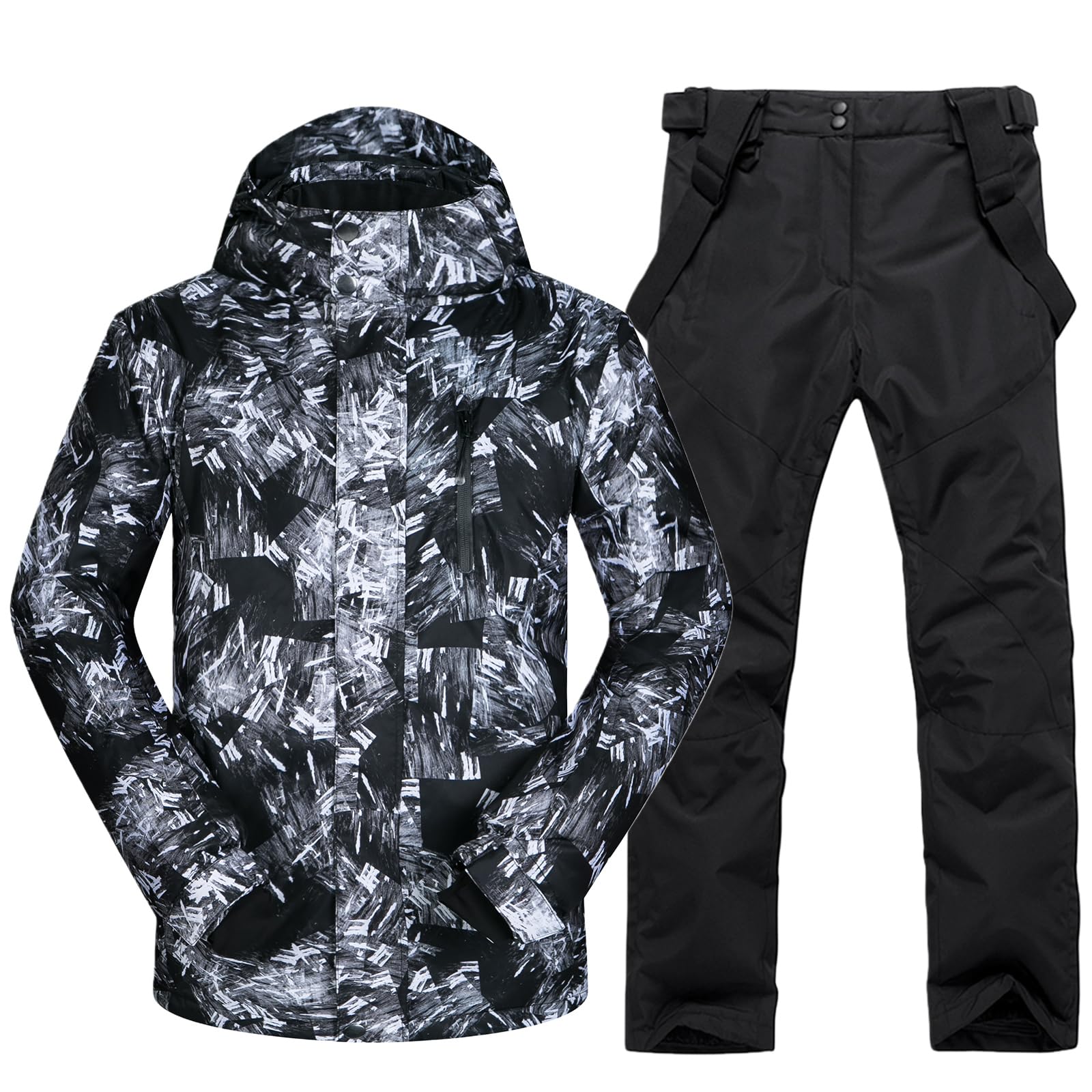 Mens Ski Jacket and Pants Set
