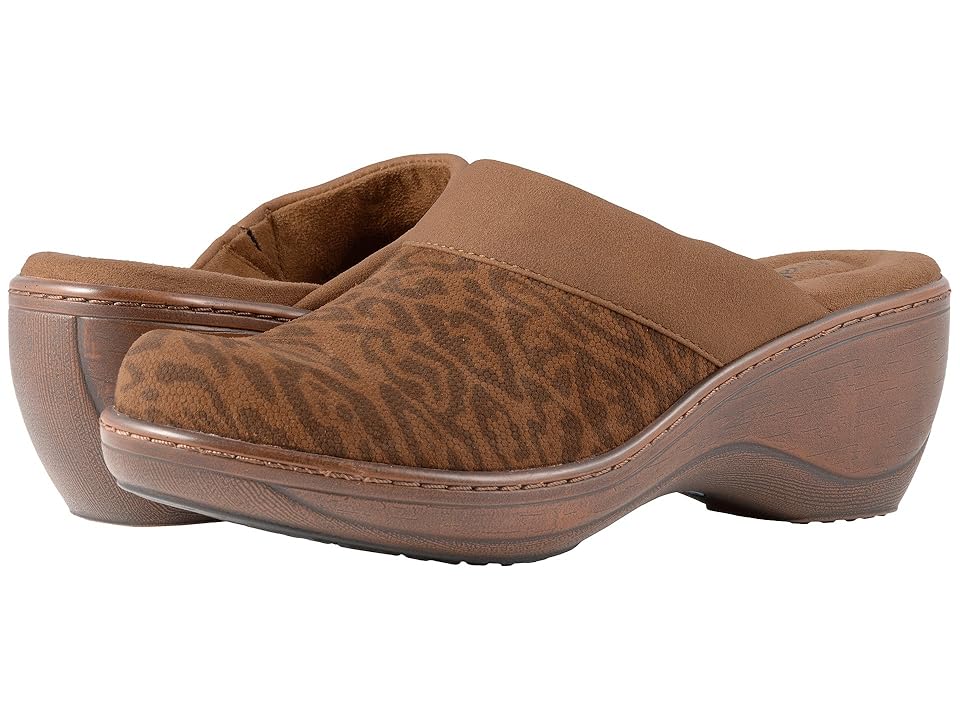 

SoftWalk Murietta (Luggage Leopard) Women's Clog Shoes