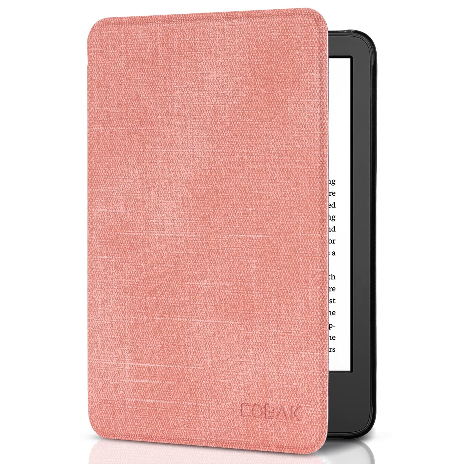 CoBak Case for All New 6 Inch E-Reader 2024 and 2022 (11 Generation) - PU Leather Smart Cover, Auto Sleep and Wake, not Compatible with Kobo Clara