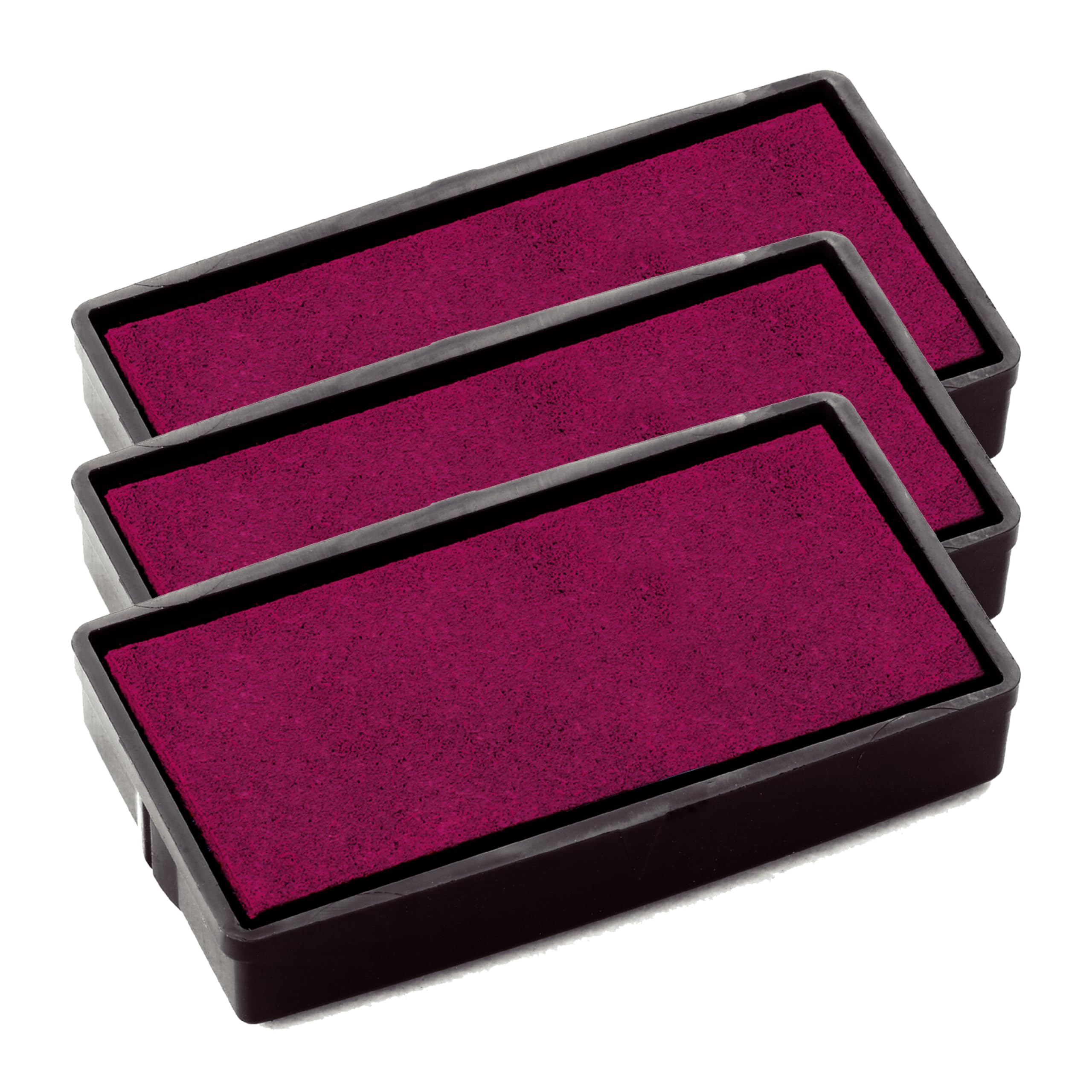 COLOP E/20 Replacement Ink Pads – Pack of 3 E20 Refill Pads Compatible with Printer 20 & Compact 20 Self Inking Stamps (Soft Pink)