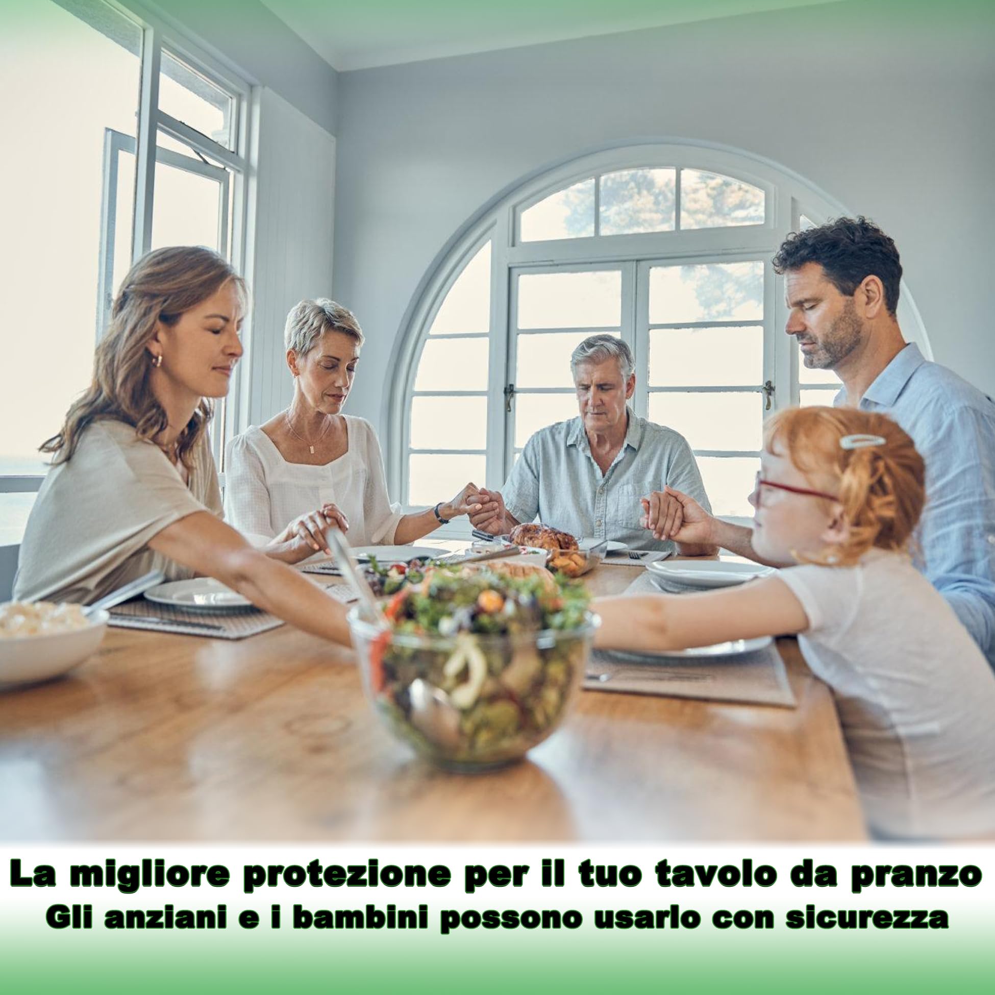 Tovaglia Trasparente Rettangolare 120x400cm, Glassato Copri Scrivania Trasparente, Resistente al Calore, Antigraffio, Pellicola Protettiva Tavolo Trasparente Adatto per Tavolino/Mobile Tv, 1 mm