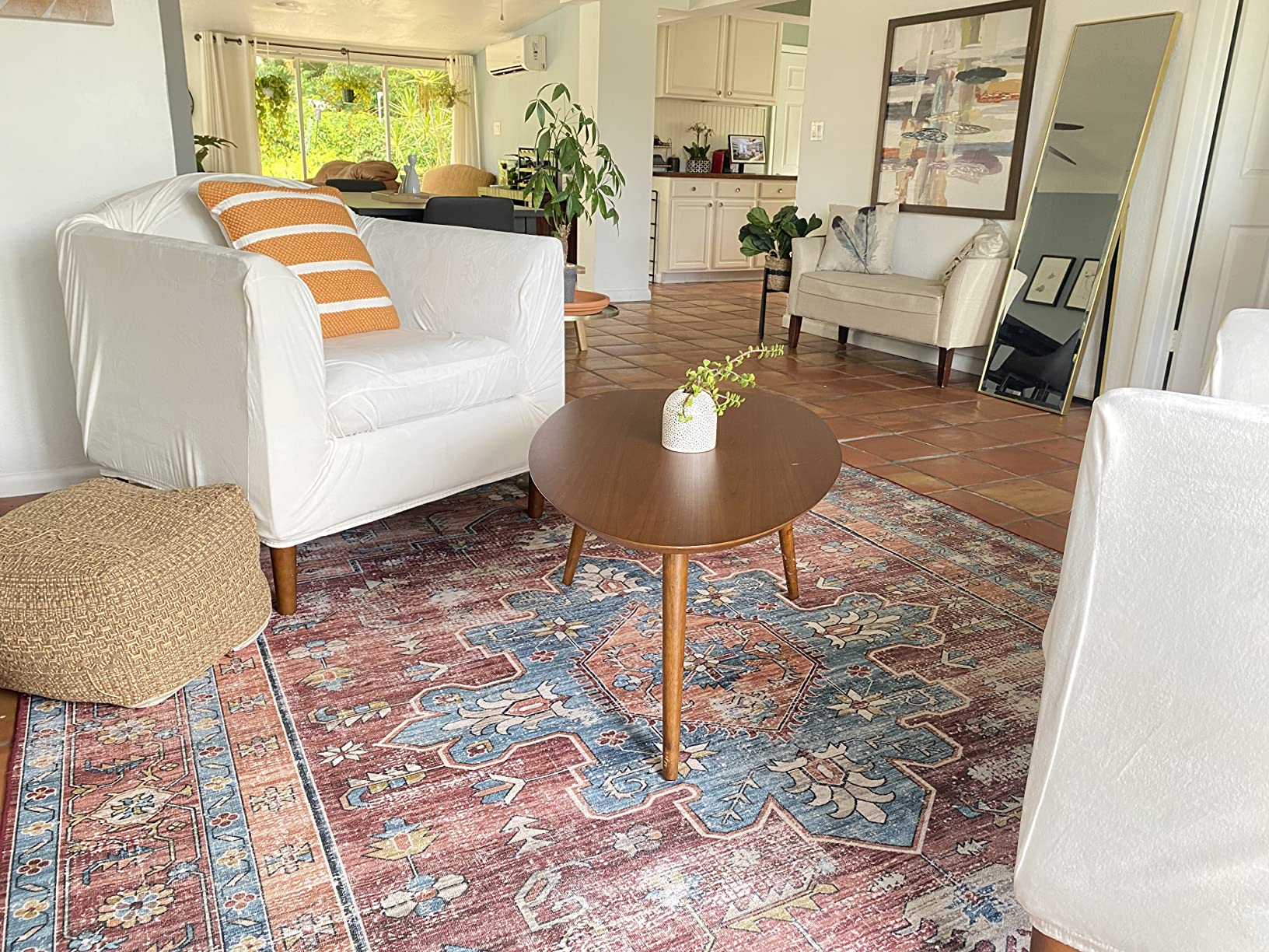 27/mo Finance nuLOOM Zena Machine Washable Medallion Area Rug, 8' x