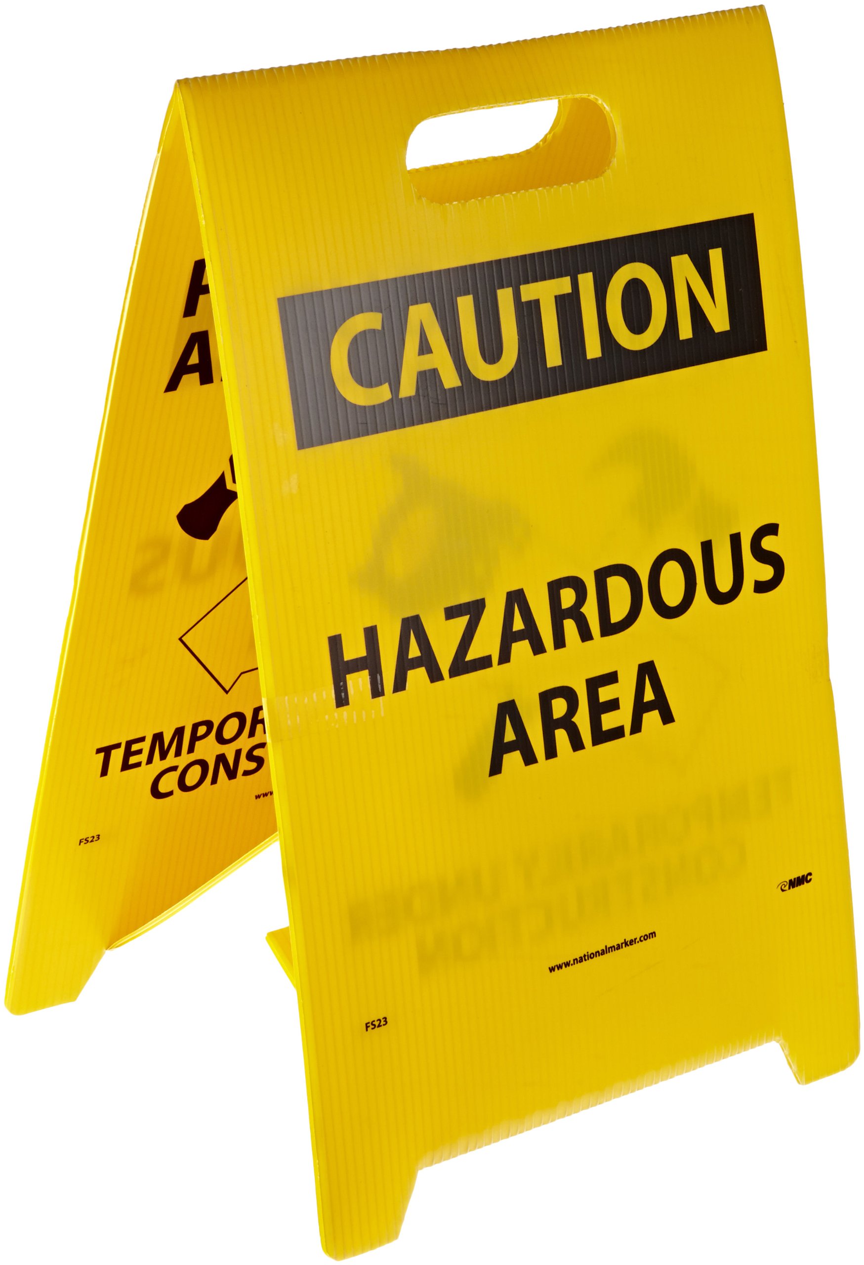 Nmc Fs23 Double Sided Floor Sign Legend Pardon Our Appearance ...