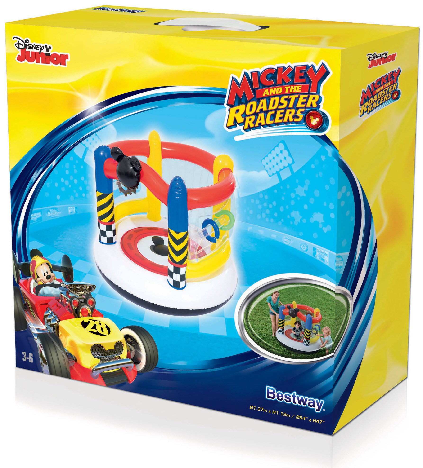 Bestway 91075 Playground Mickey e Gli Amici del Rally