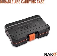 Vista 8 de RAK Universal Socket Grip (0.276 - 0.748 pulgadas) - Llave de trinquete multifunción, adaptador de taladro eléctrico de 15 piezas, conjunto