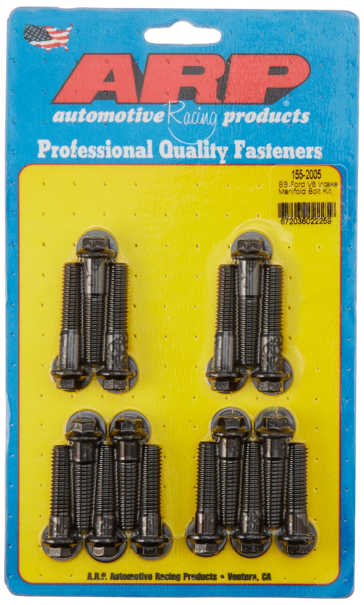 ARP 155-2005 Intake Bolt Kit for Big Block Ford