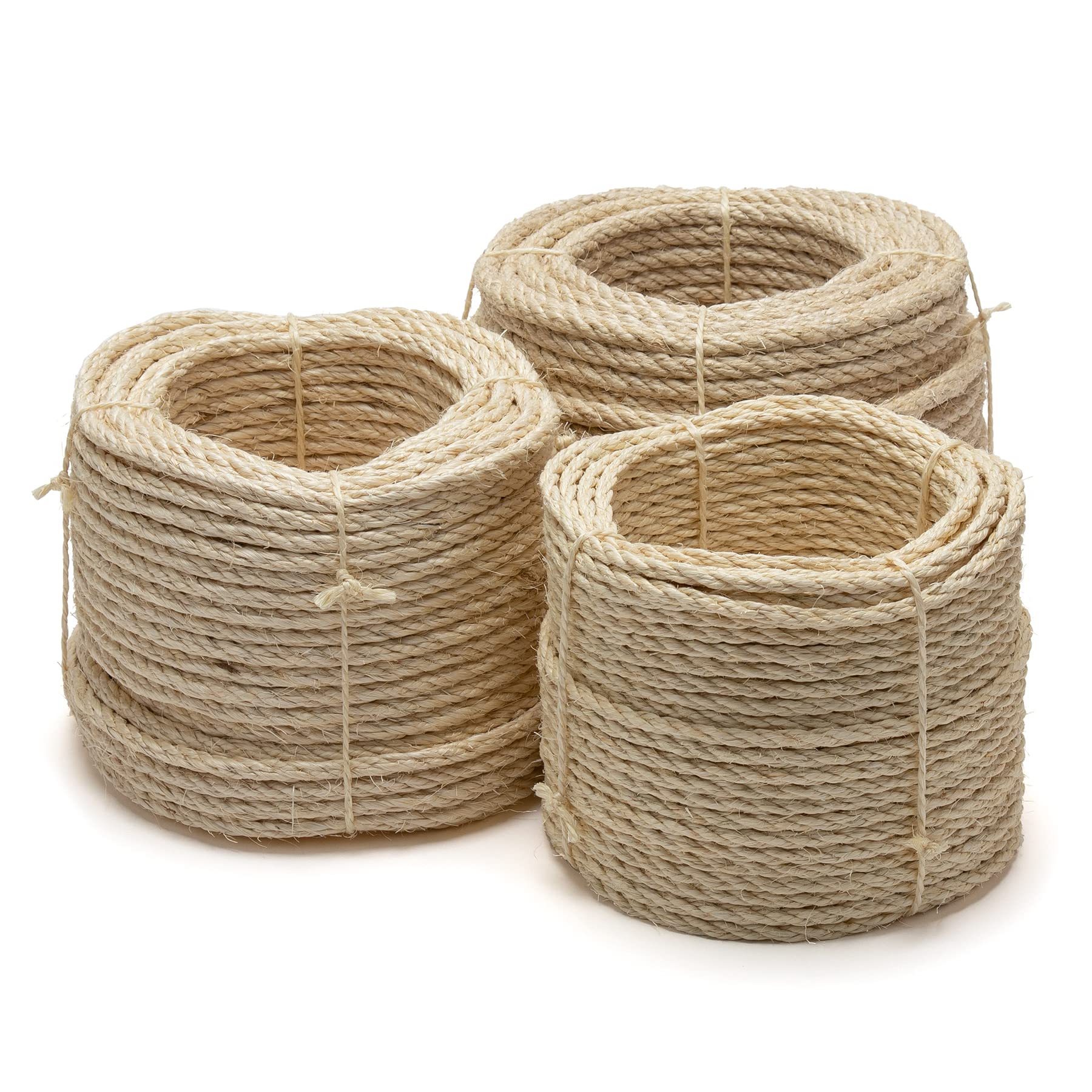 La cordeline 385-50 Cuerda sisal Ø 6 mm, Natural, 50 m