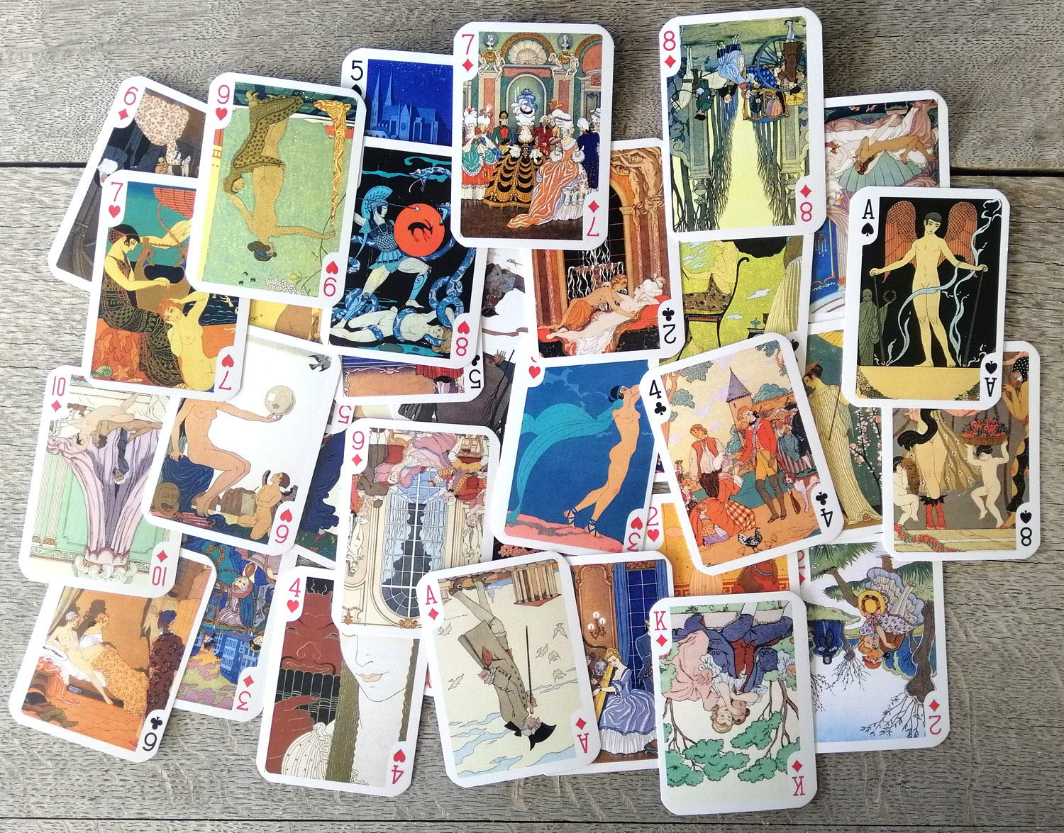 DISPLAY ESPOSITORE 24 MAZZI DA 54 CARTE DA GIOCO POKER CON FUMETTO - Foto 2