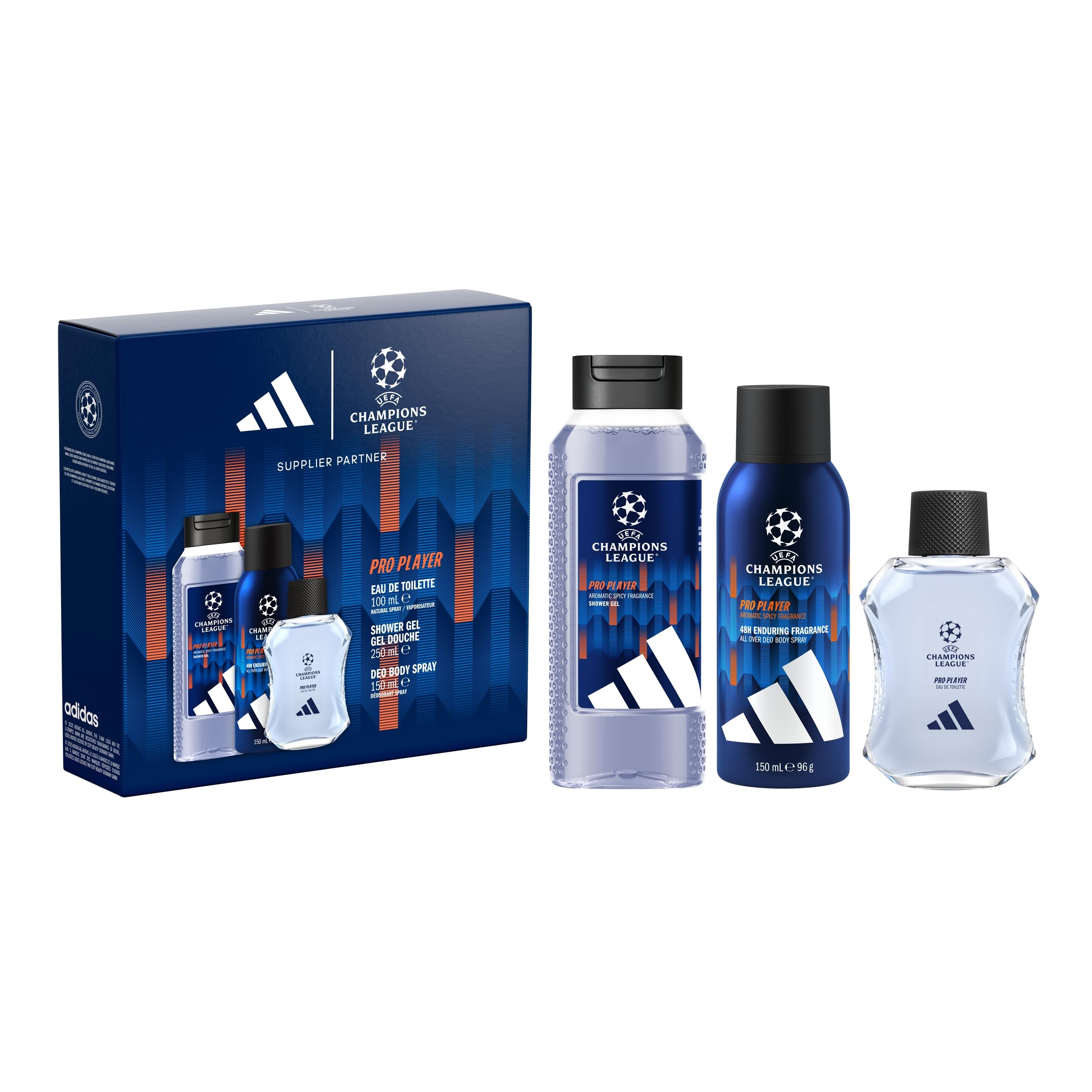 ADIDAS UEFA EDT 100ml SG250 BS150