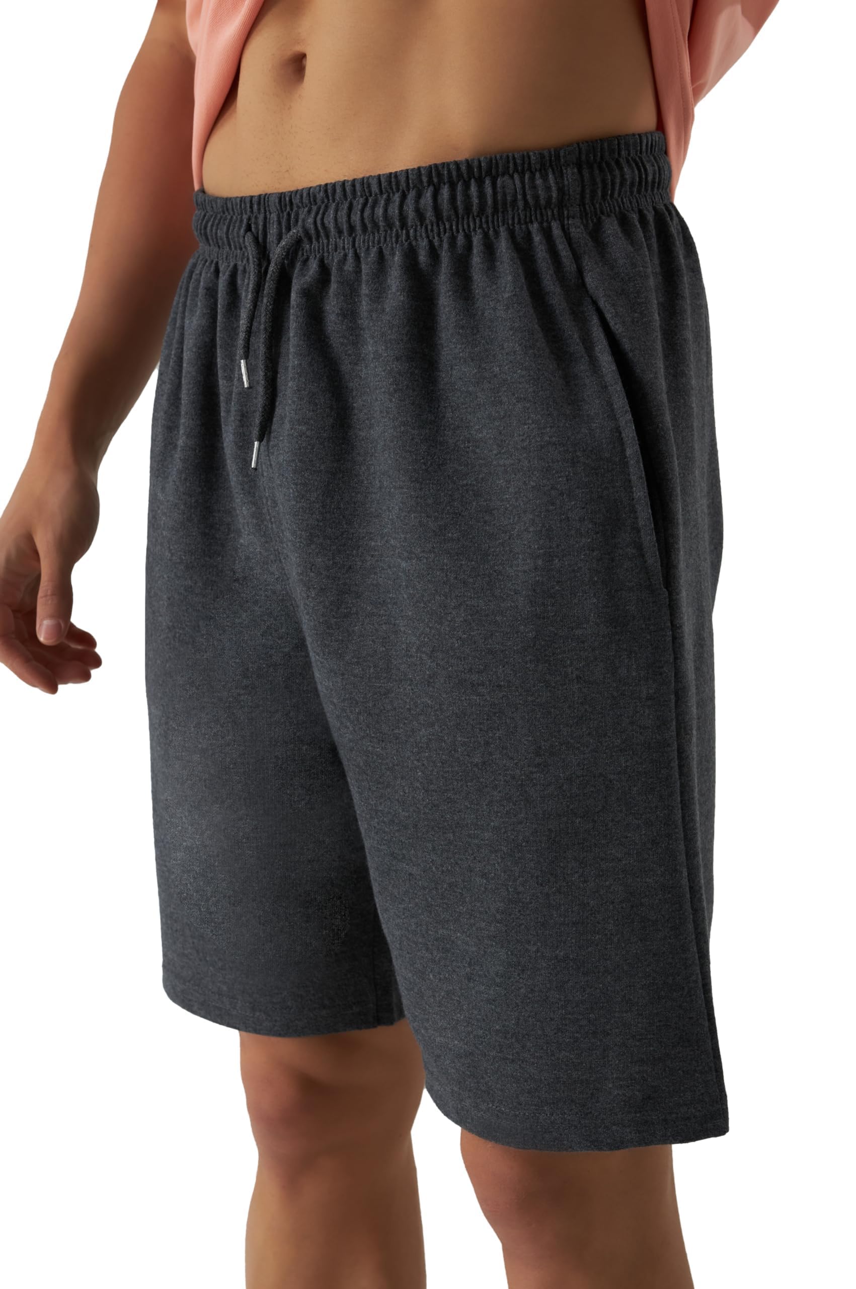 ROSS CAMP Sporthose Herren Kurz - Kurze Hosen Herren, Laufshorts Männer Sommer Baumwolle Jogginghose Fitnesshose Sport Sportshorts Bermuda Shorts Hose Trainingshose Tennishose
