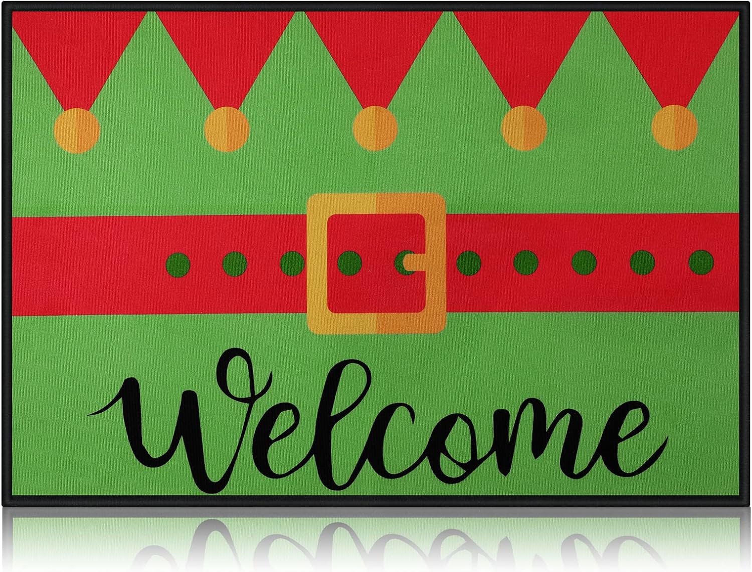 Christmas Area Rug 16 x 24 Inch Christmas Doormat