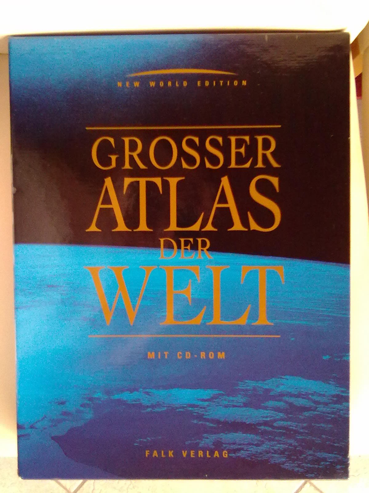 Großer Atlas der Welt, m. CD-ROM