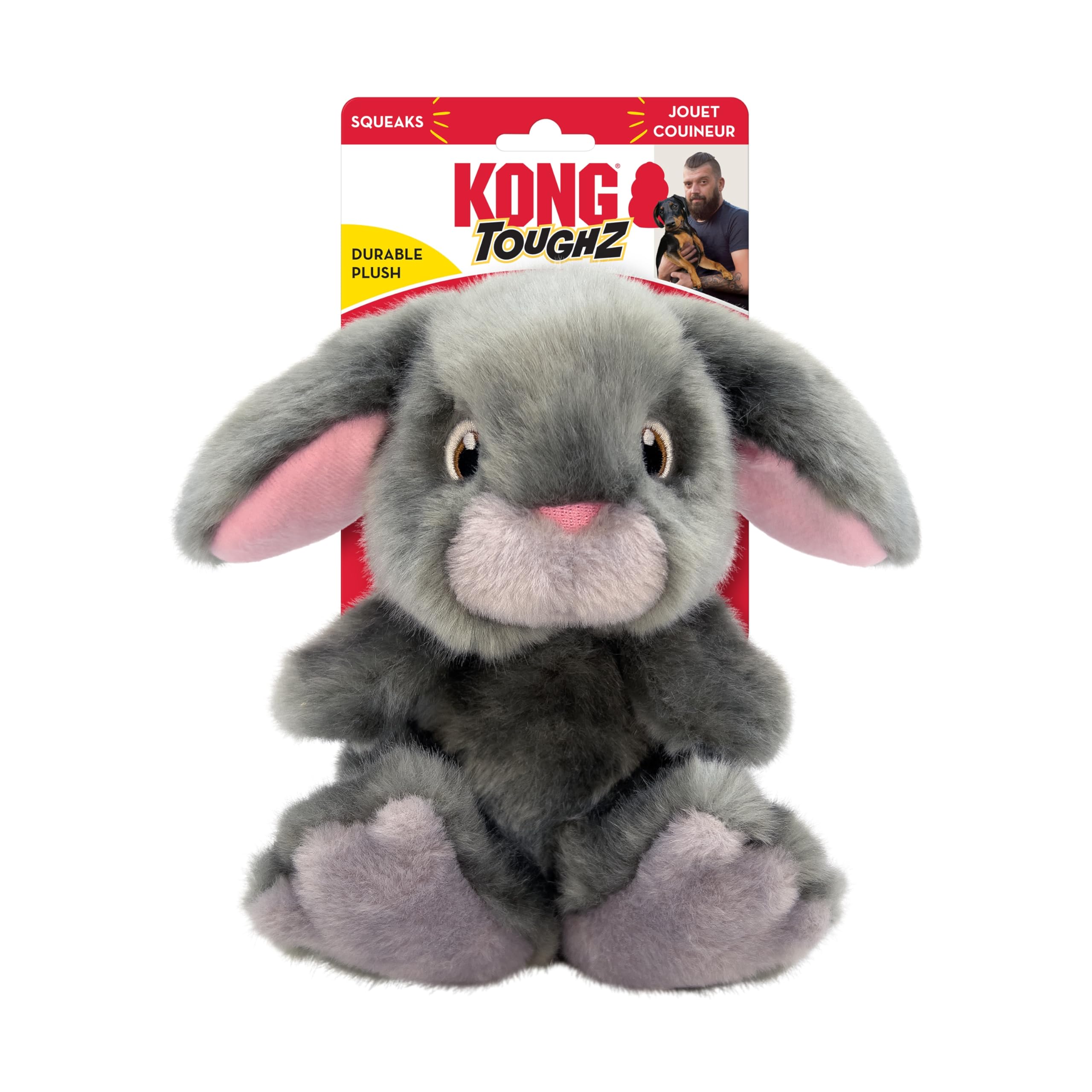 Kong Toughz Hundespielzeug aus Plüsch, robust