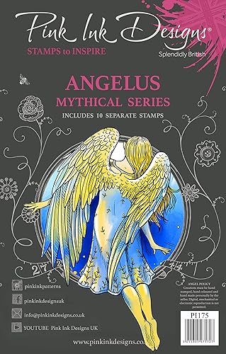 Miniatura 2 de CREATIVE EXPRESSIONS Juego de sellos transparentes Angelus, transparente