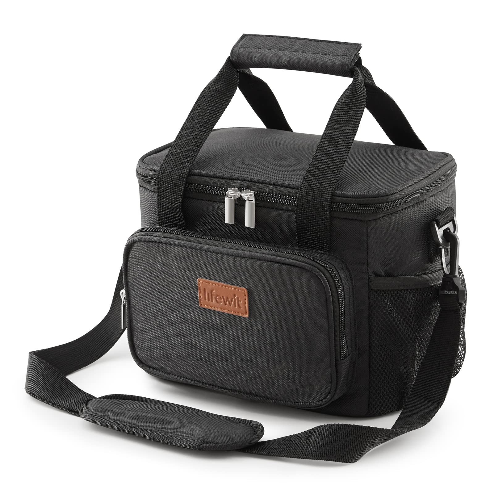 Lifewit Lunch Bag, Cooler Box, Small, Lightweight, Thermos, Bento Bag, Soft Cooler, Cold Retention Small Bag, 8.5L Insulation, Waterproof, Leak Proof, Anti-Slip, For Both Handbags and Shoulders, 3